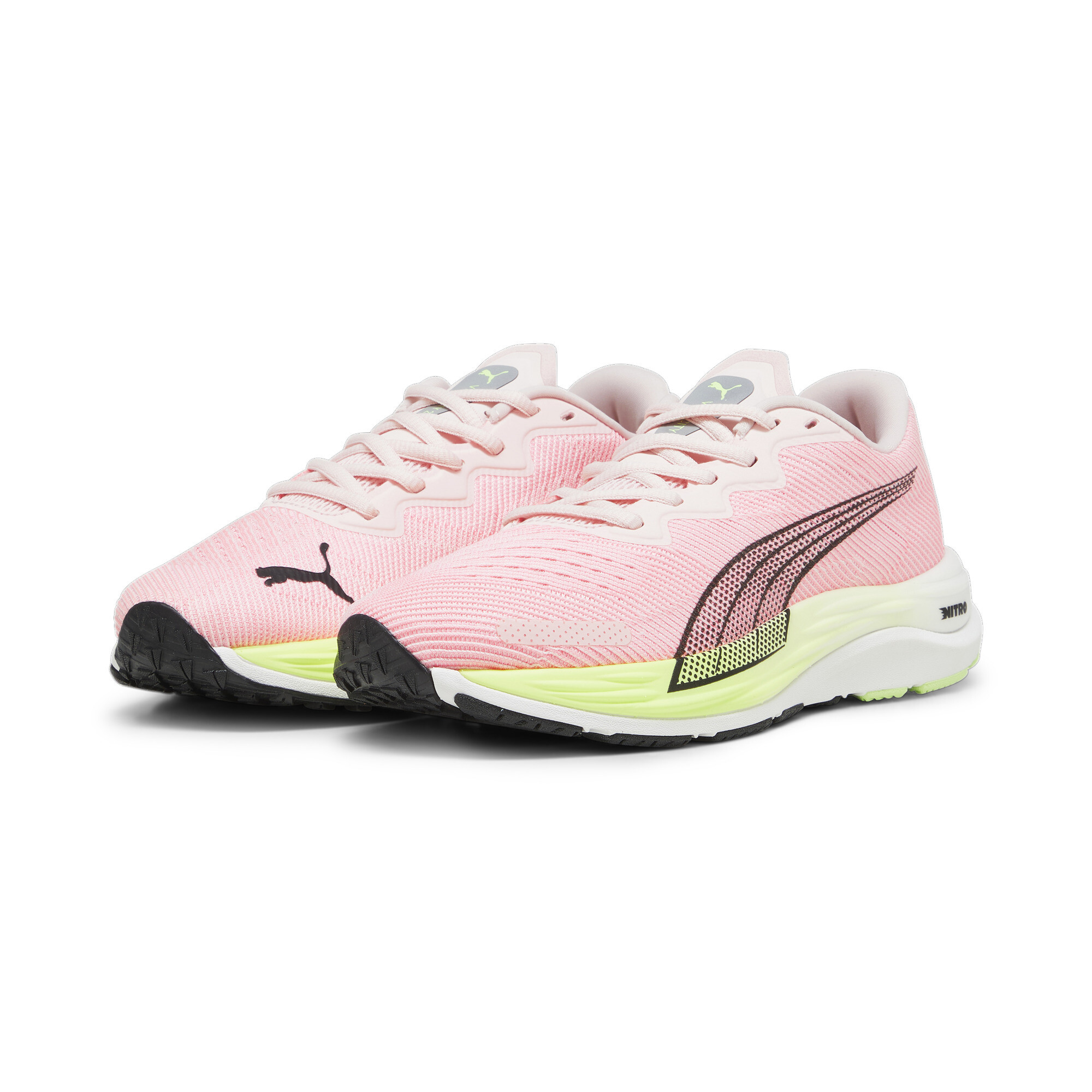 Women's PUMA Velocity NITRO™ 2 Running Shoes In Pink, Size EU 37