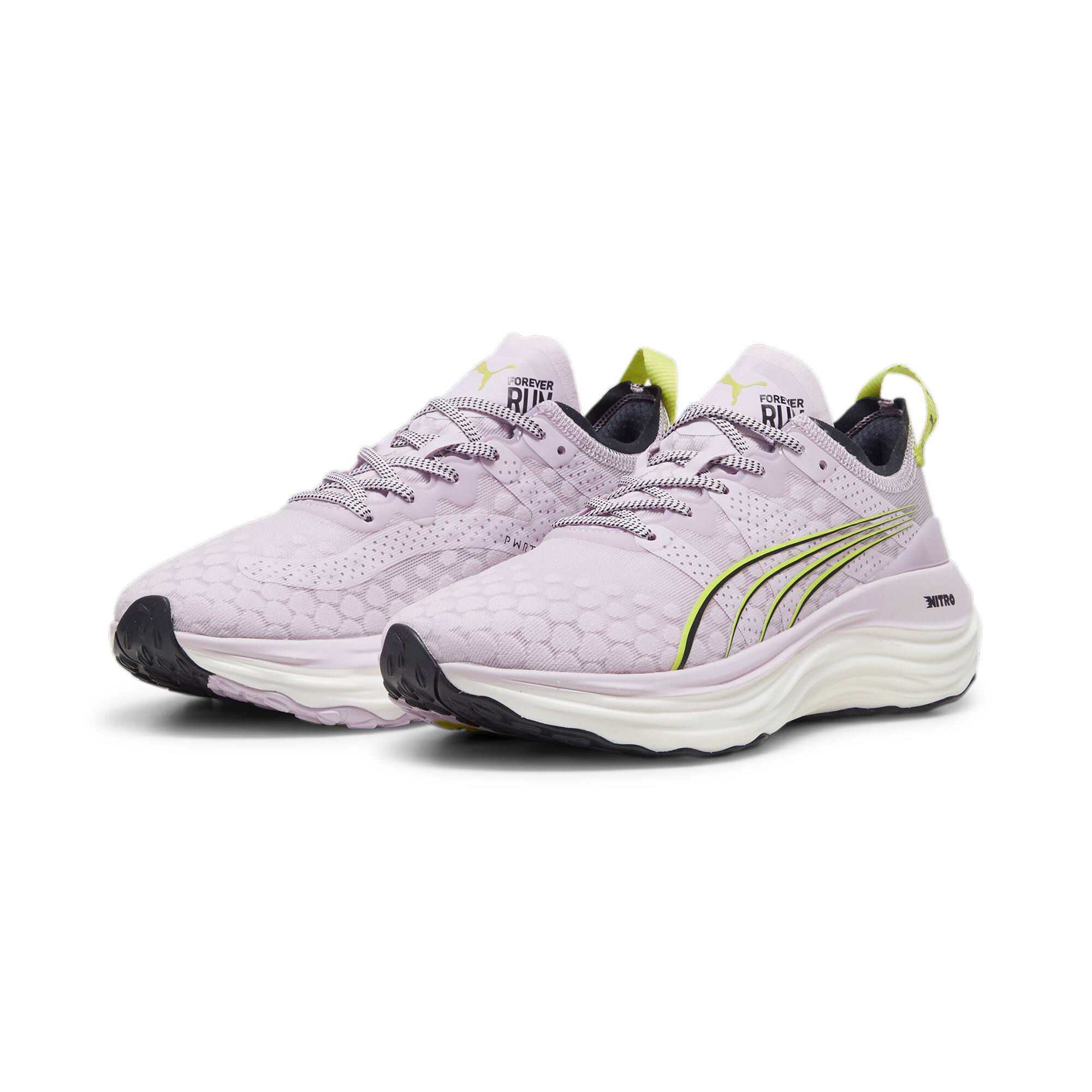 Women's PUMA ForeverRun NITRO™ Running Shoes In Purple, Size EU 40