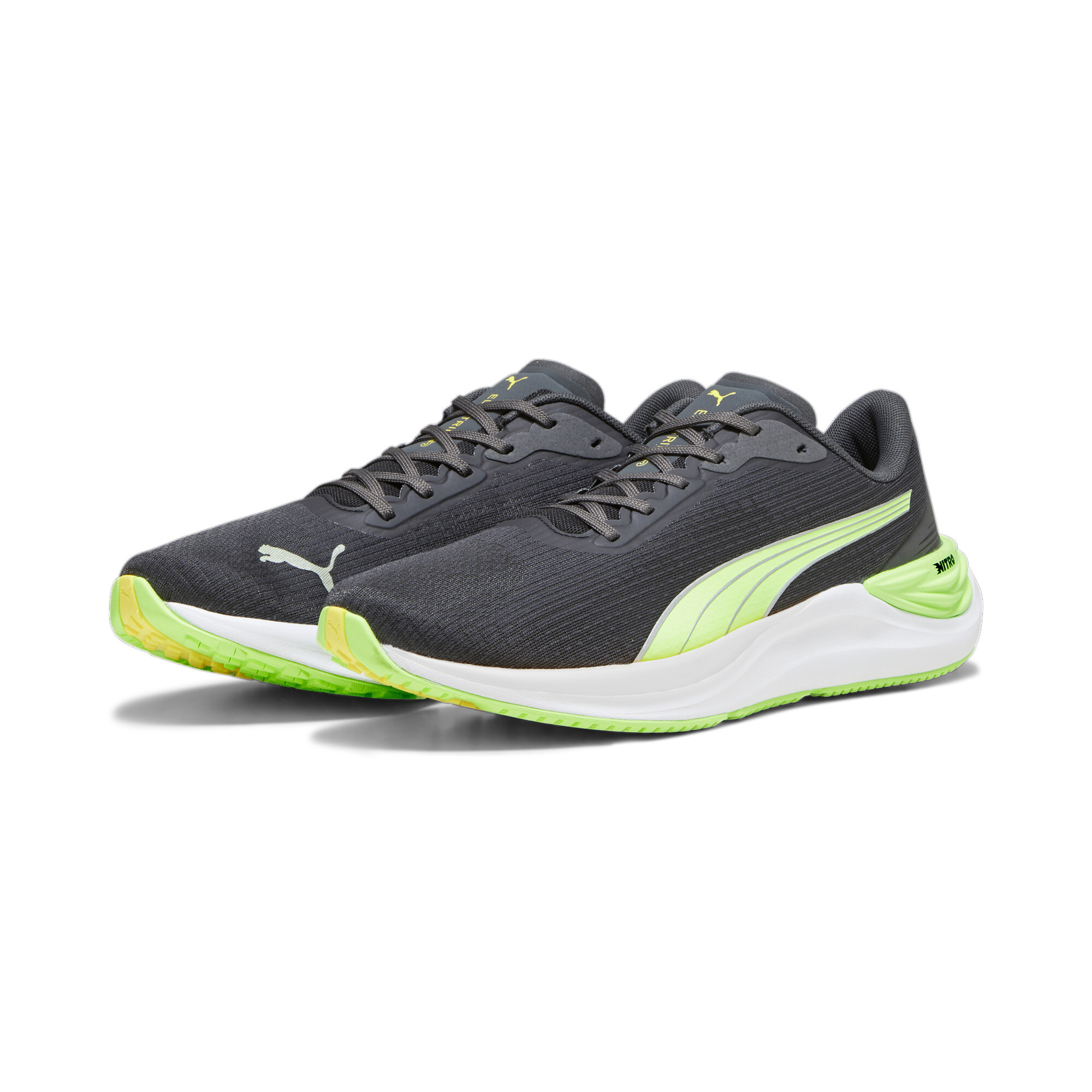 Men's PUMA Electrify NITROâ¢ 3 Running Shoes In Black, Size EU 48.5