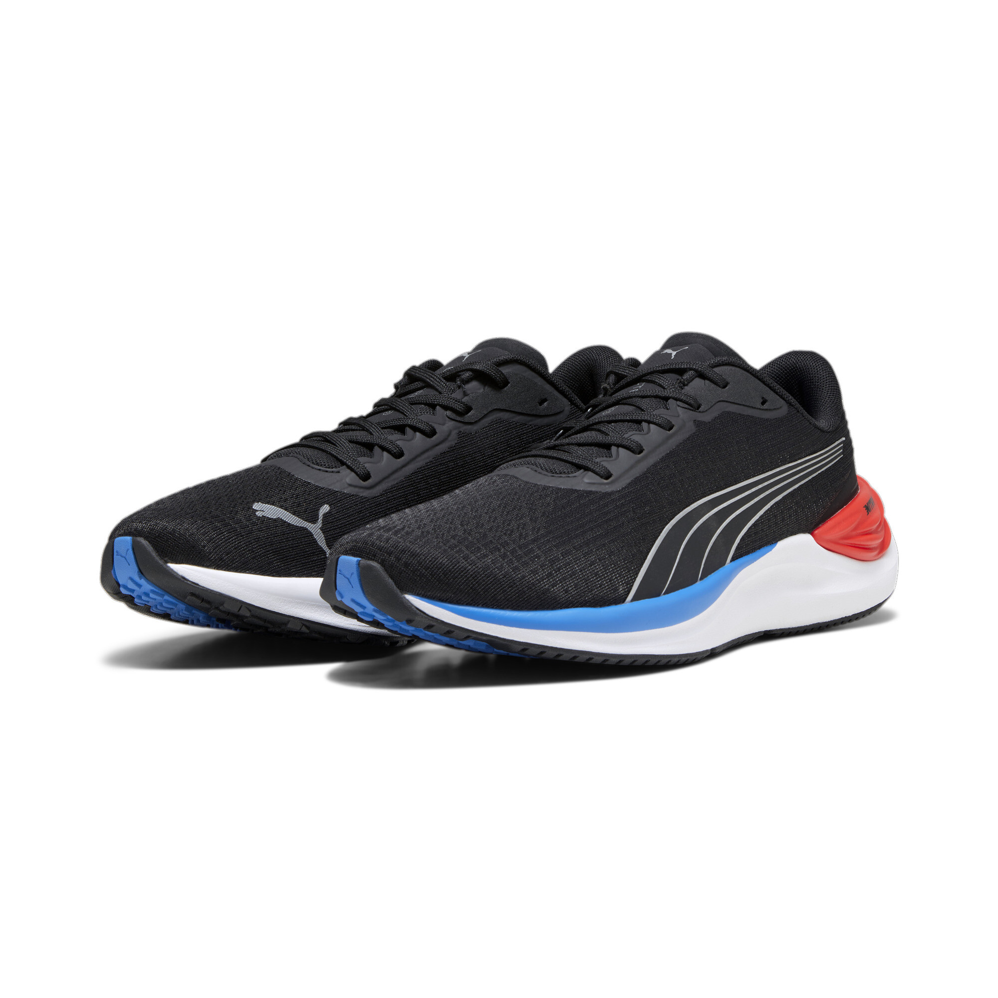 Men's PUMA Electrify NITROâ¢ 3 Running Shoes In Black, Size EU 41