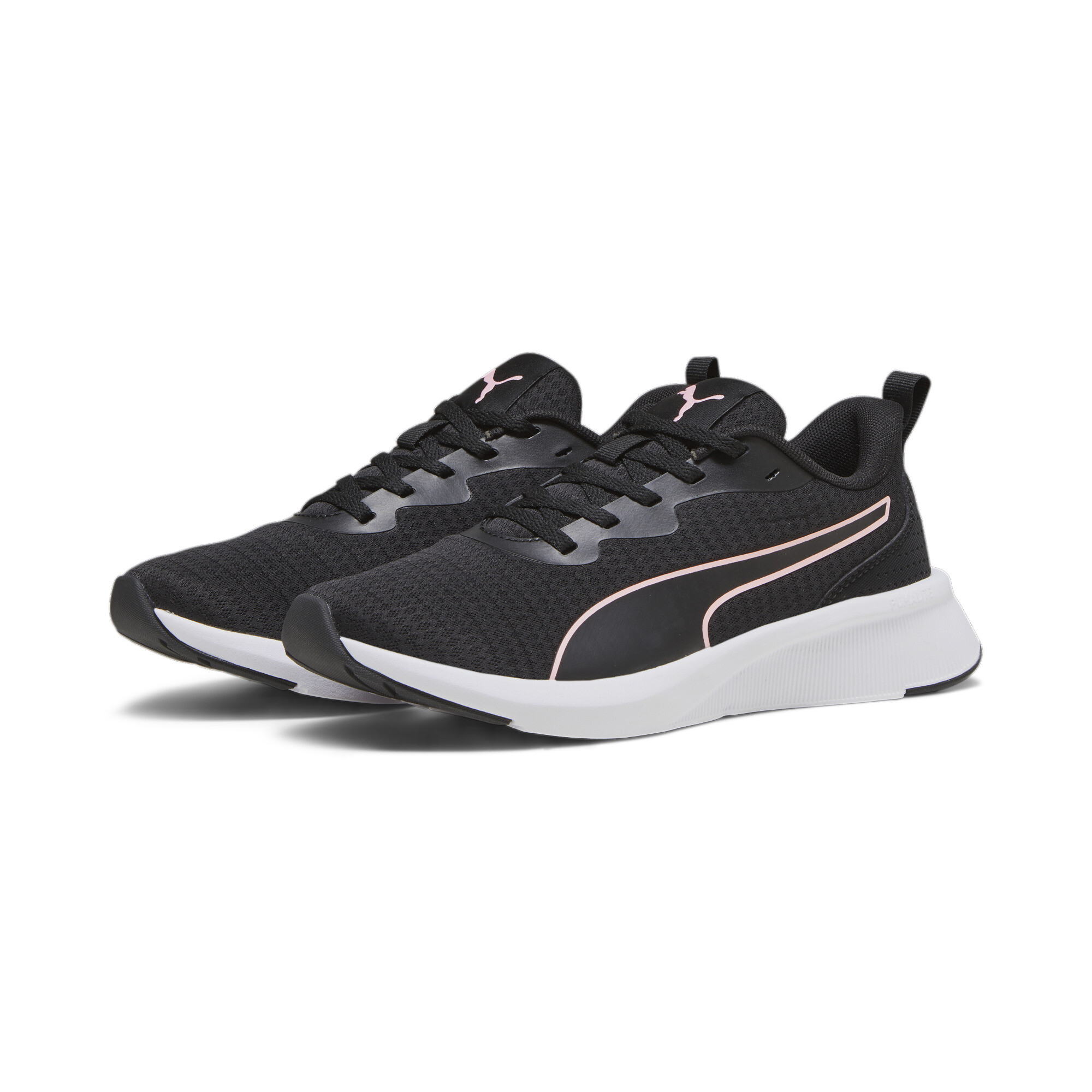 Men's PUMA Flyer Lite Running Shoes In Black, Size EU 42