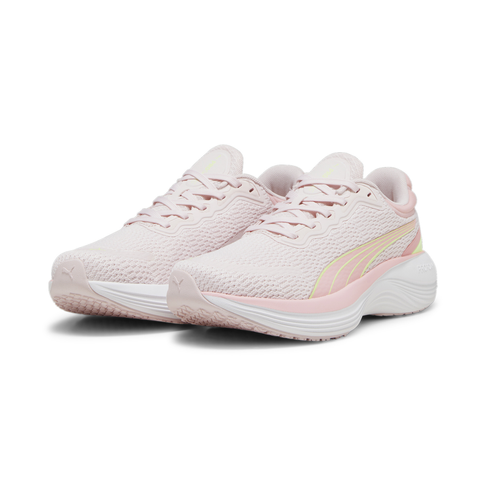 Men's PUMA Scend Pro Running Shoes In Pink, Size EU 38.5