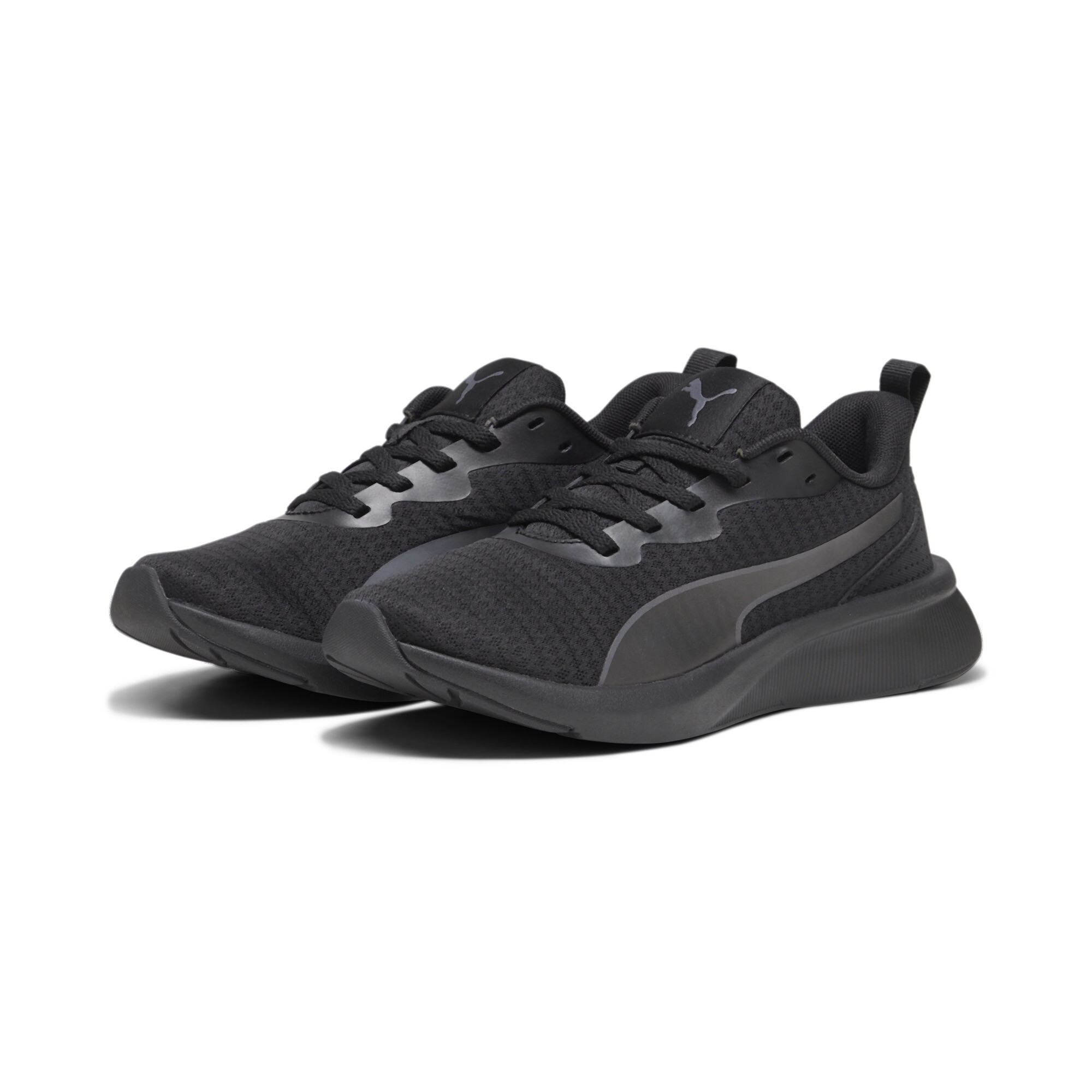 PUMA Flyer Lite Youth Sneakers In Black, Size EU 39