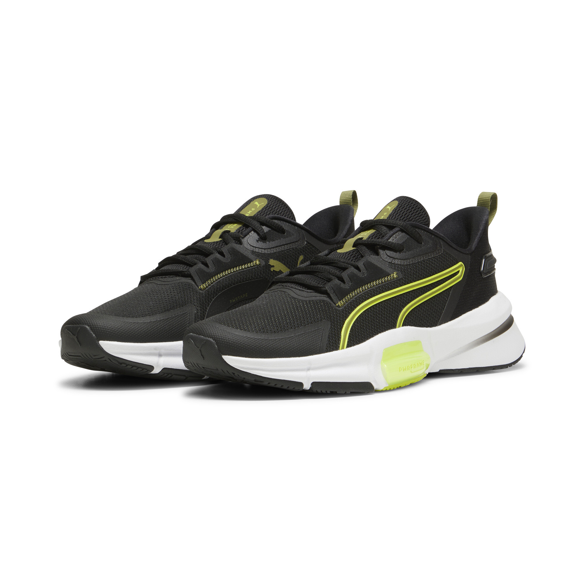 Men's PUMA PWRFrame TR 3 Training Shoes In Black, Size EU 41