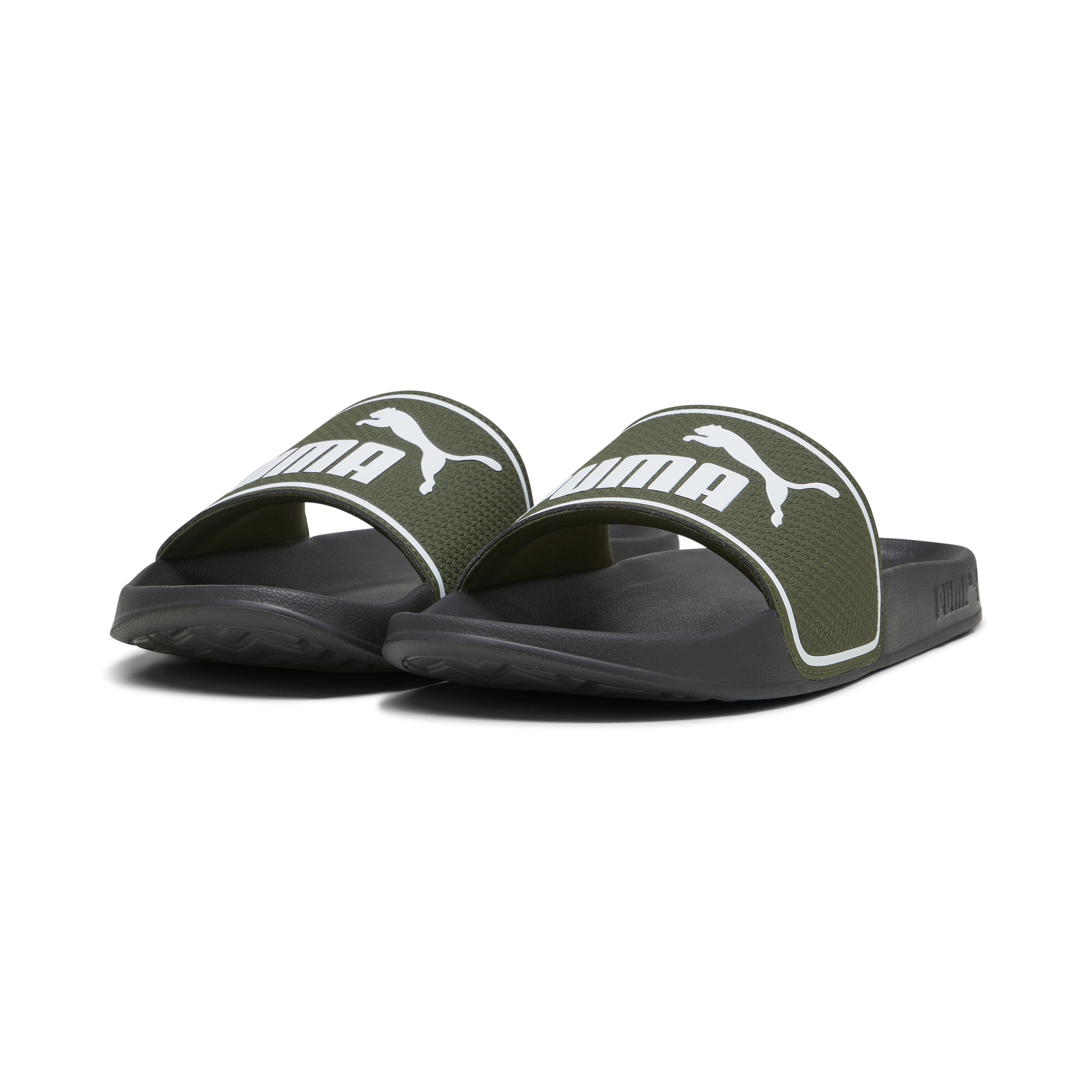 Men's PUMA Leadcat 2.0 Sandals In Green, Size EU 43