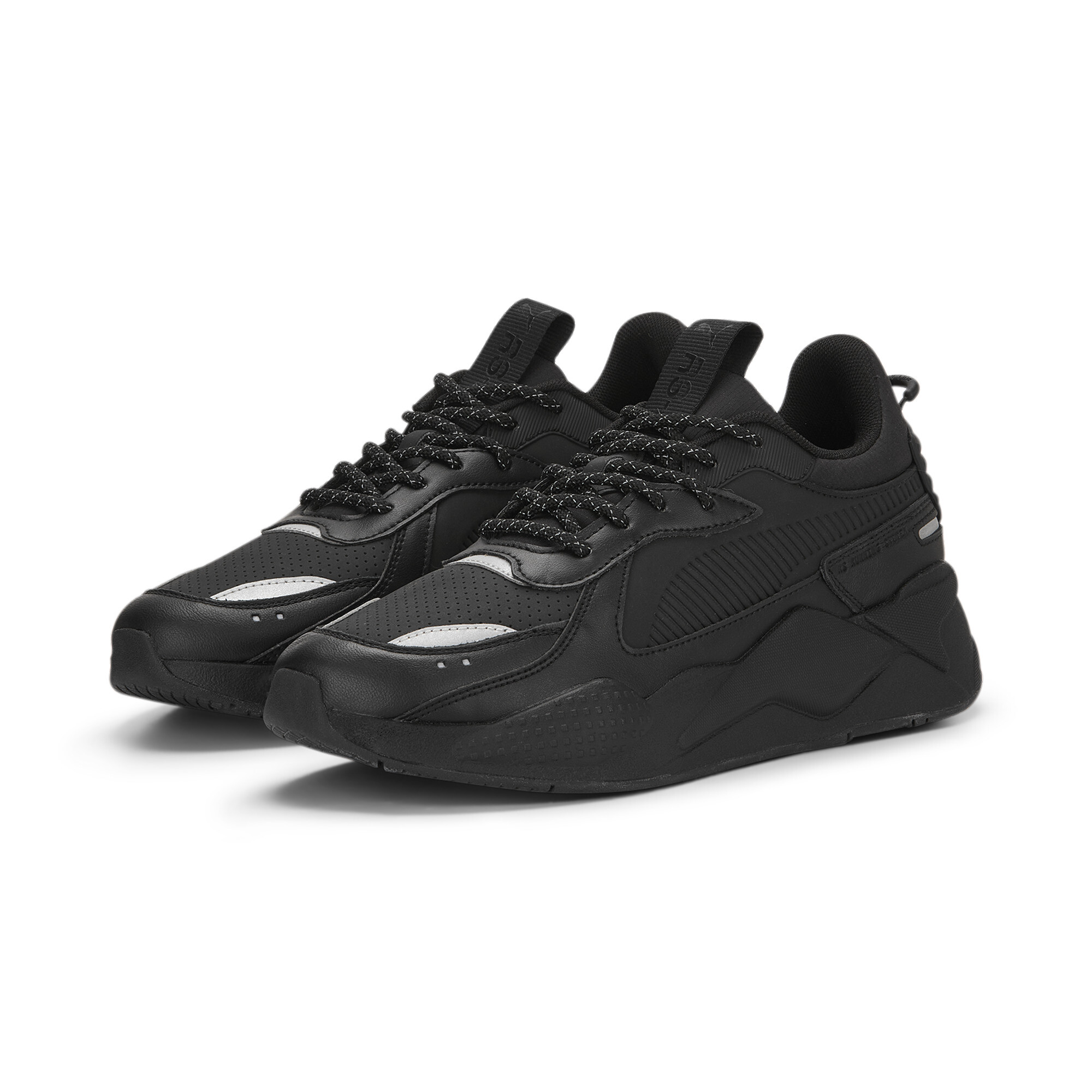 Men's PUMA RS-X Triple Sneakers In Black, Size EU 44.5