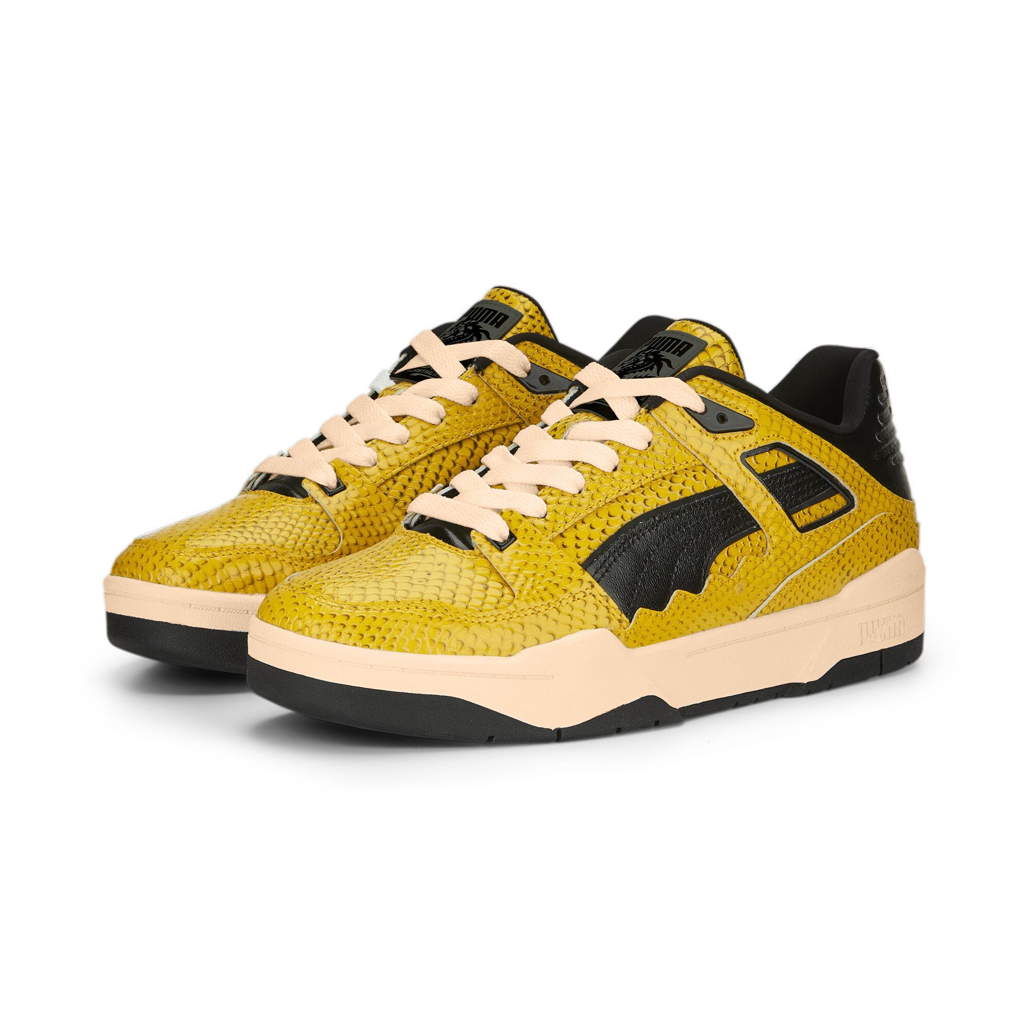 Men's PUMA X STAPLE Slipstream T Sneakers In Yellow, Size EU 42