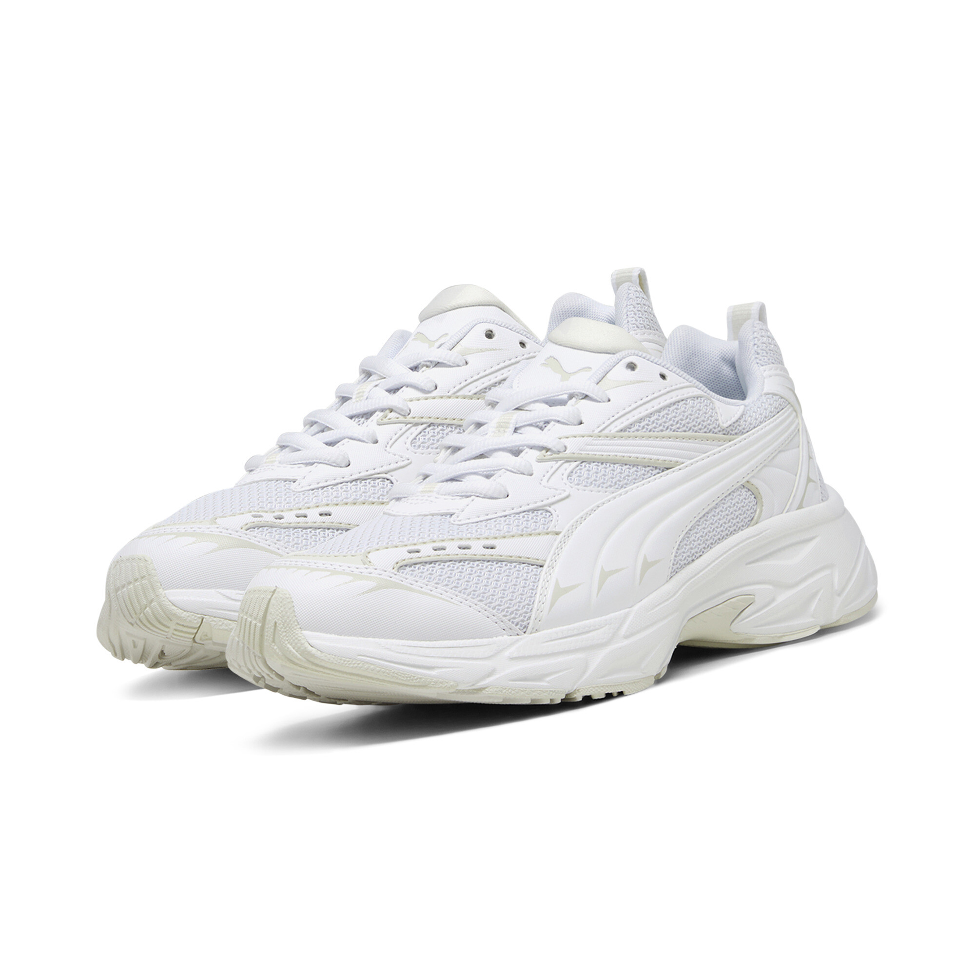 Men's PUMA Morphic Base Sneakers In White, Size EU 45