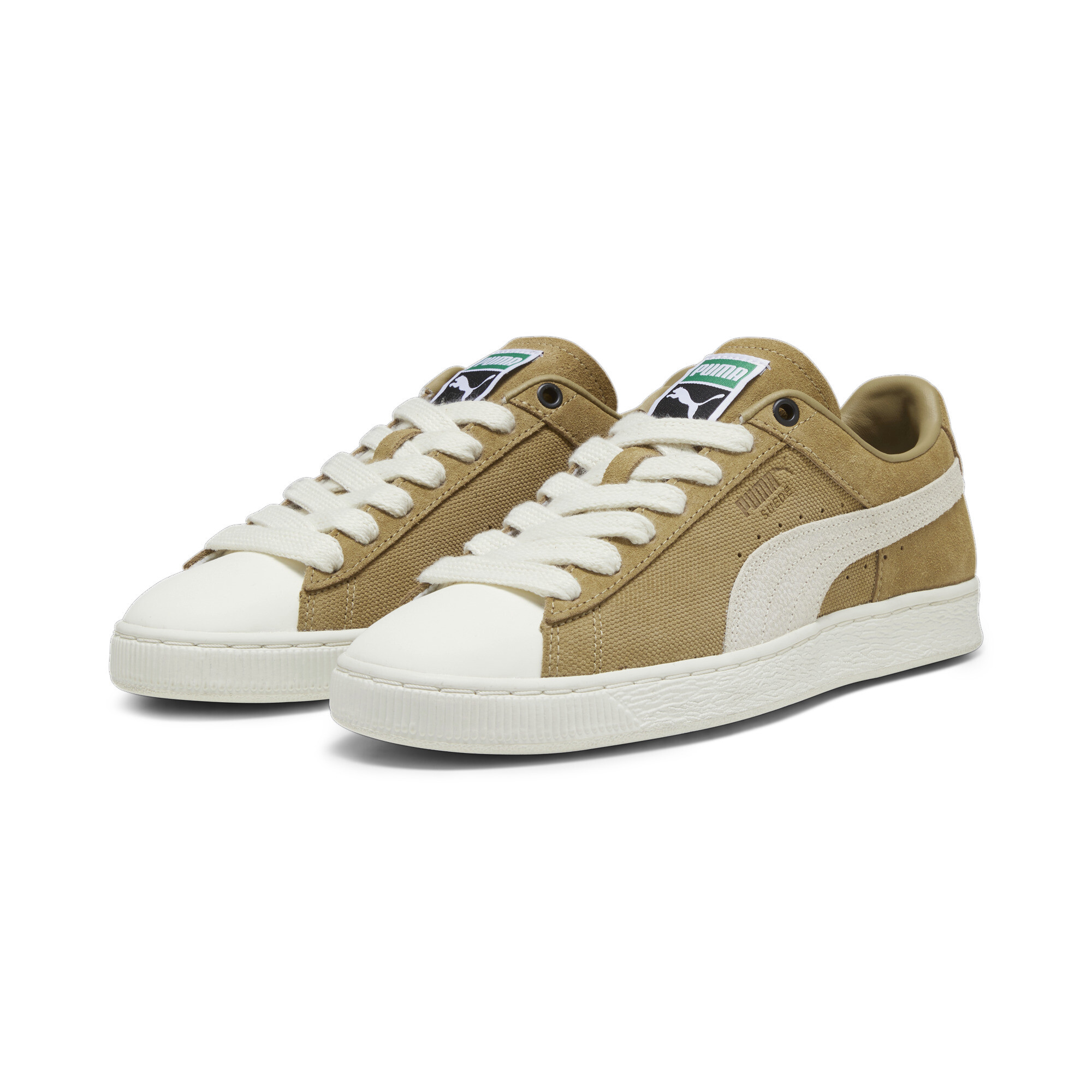 Men's PUMA Suede Hike Sneakers In 100 - Beige, Size EU 42