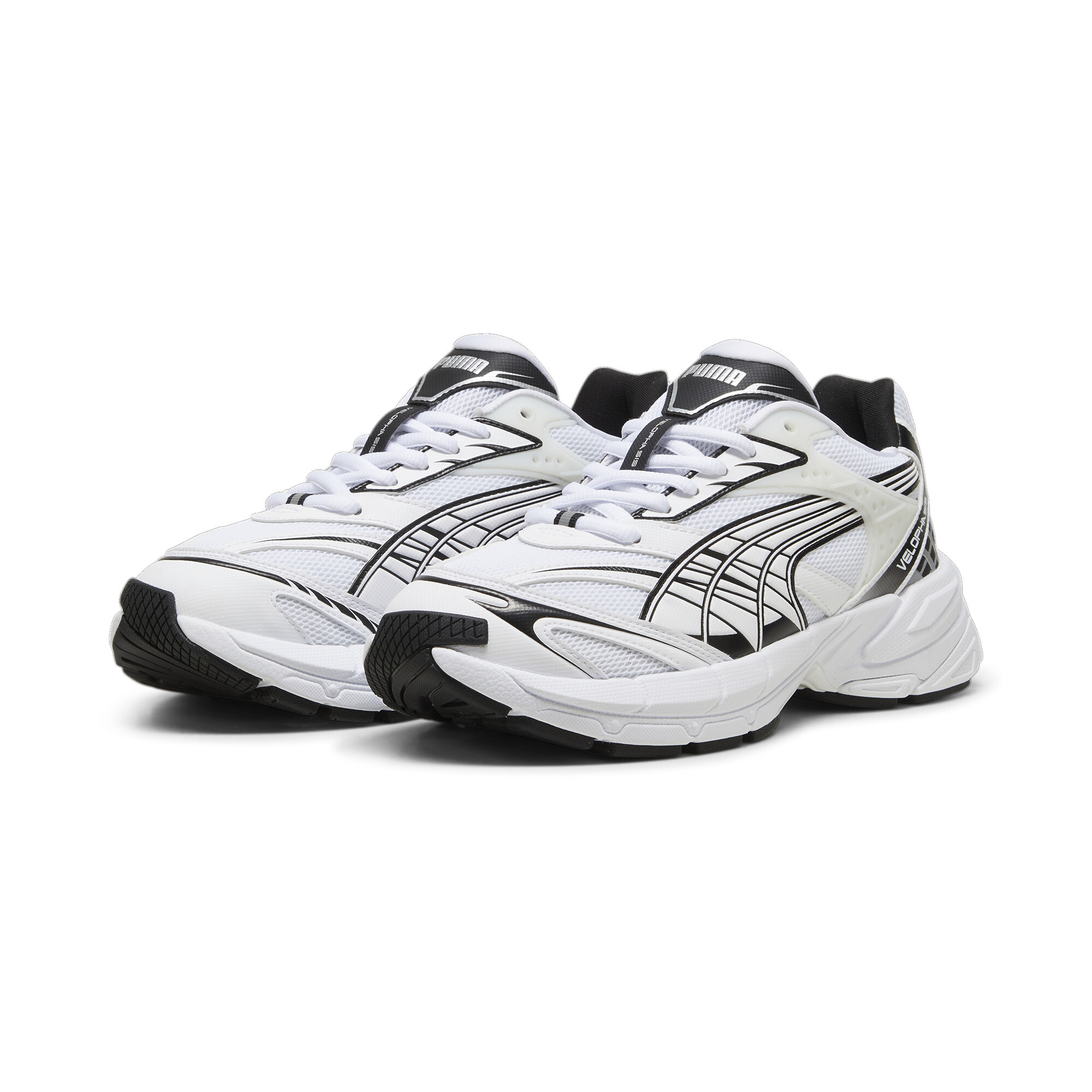 Men's PUMA Velophasis Always On Sneakers In White, Size EU 45