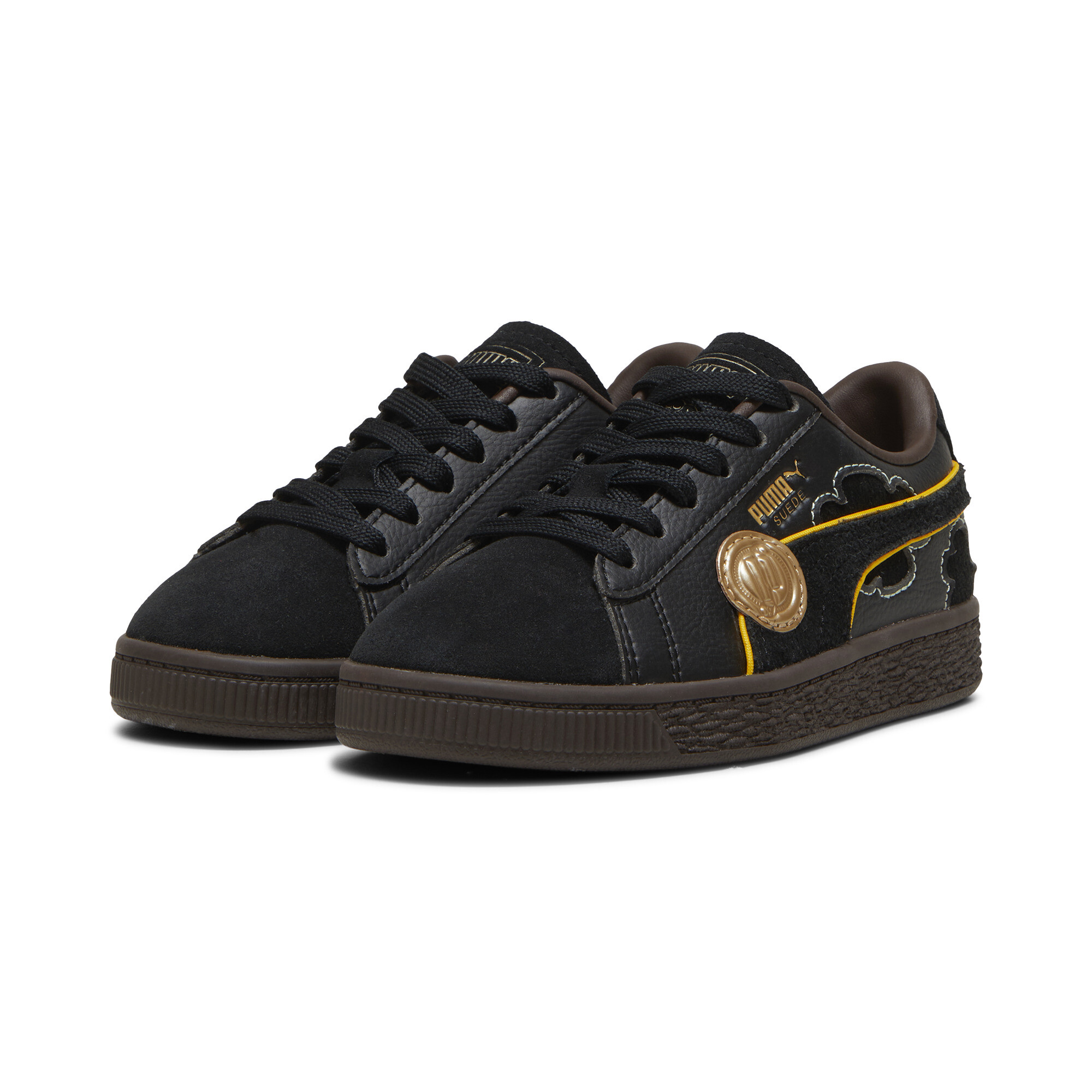 PUMA X ONE PIECE Suede Blackbeard Teech Sneakers Kids, Size EU 35