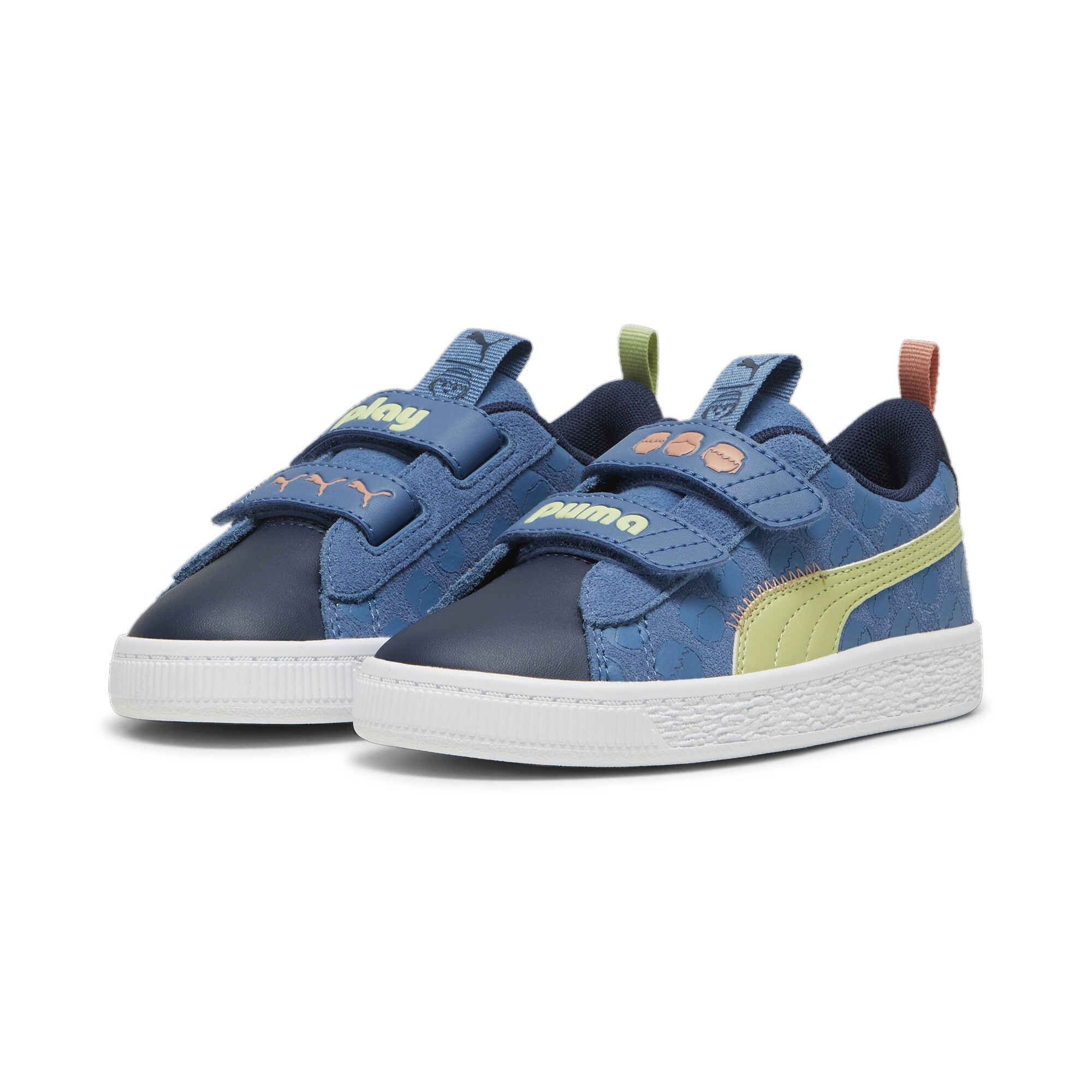 PUMA X PLAYMOBIL® Suede Classic Sneakers Kids In Blue, Size EU 30