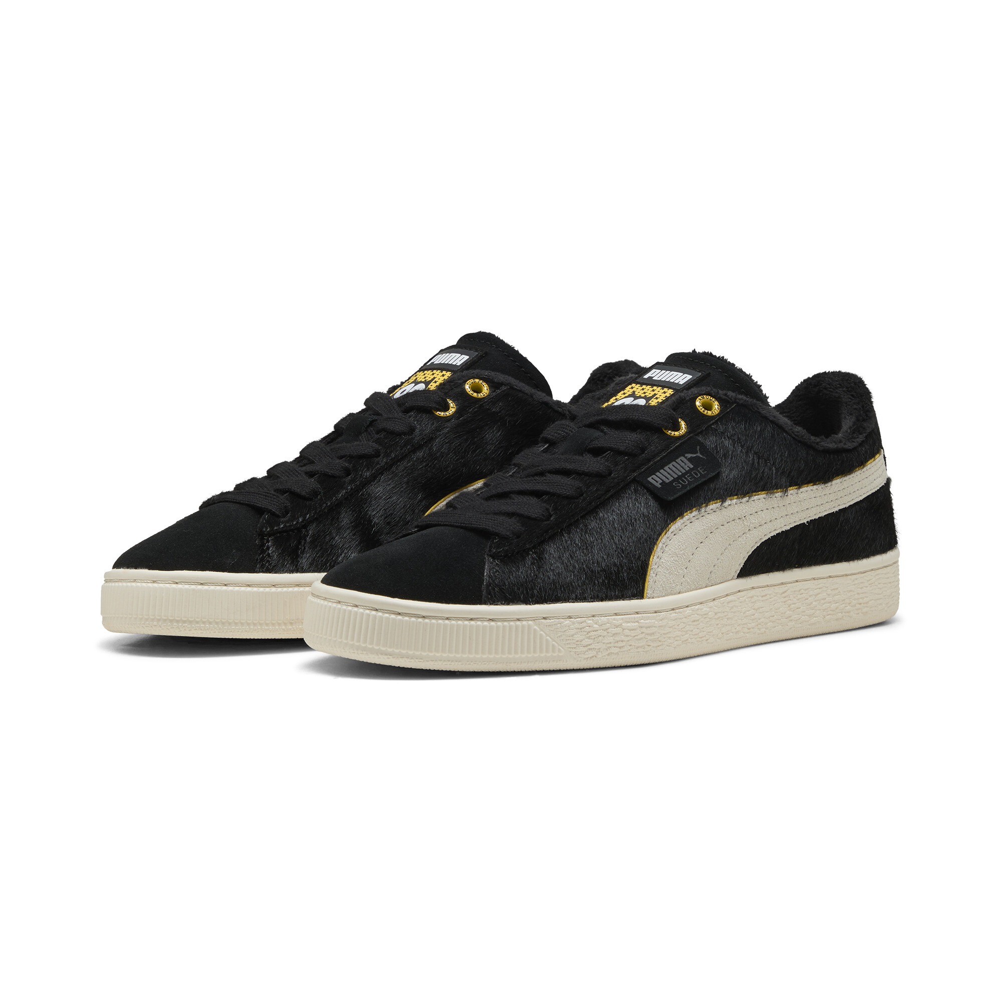 Kids' PUMA Suede FELIX THE CAT Sneakers Unisex In Black, Size EU 44.5