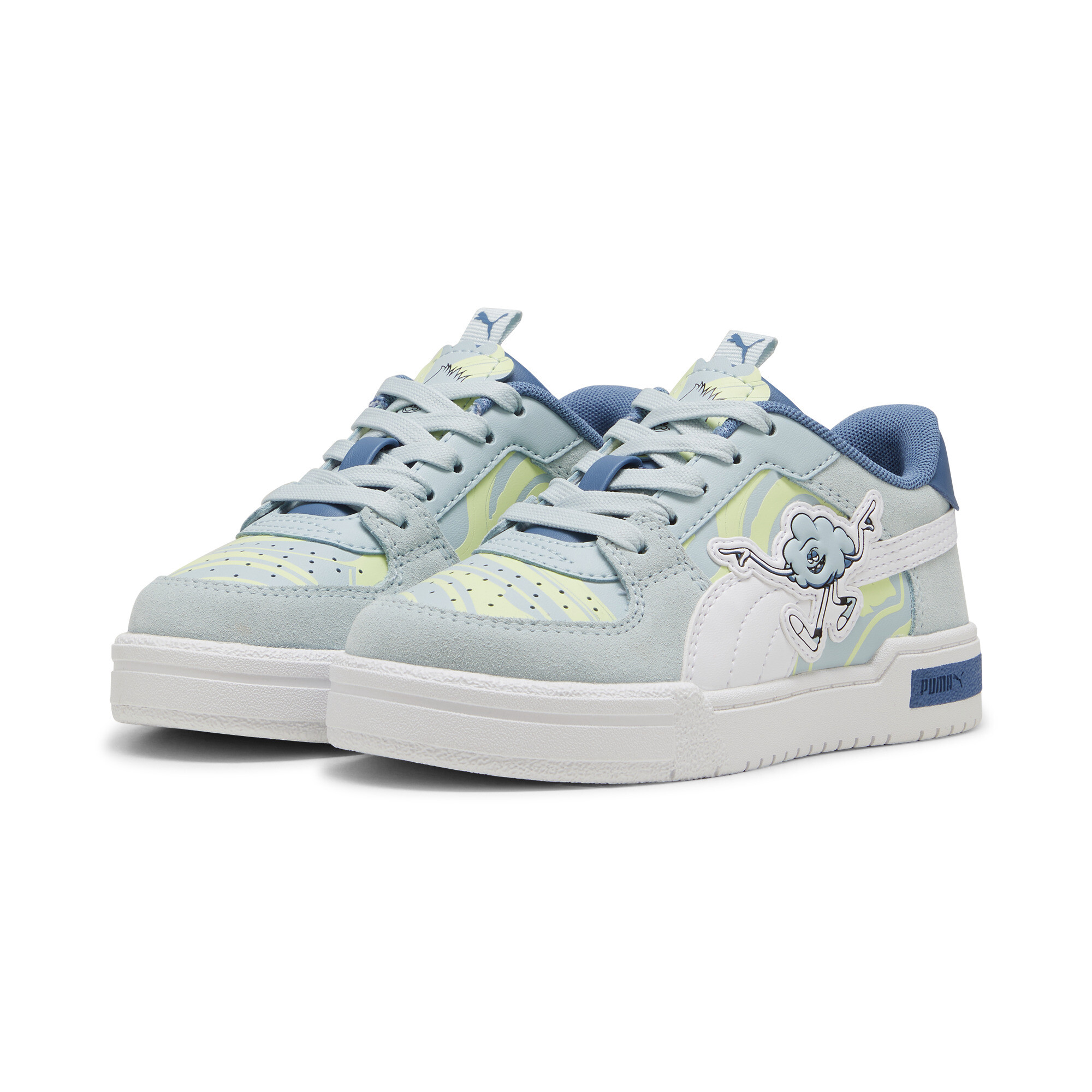 PUMA X TROLLS 2 CA Pro Sneakers Kids In Blue, Size EU 28