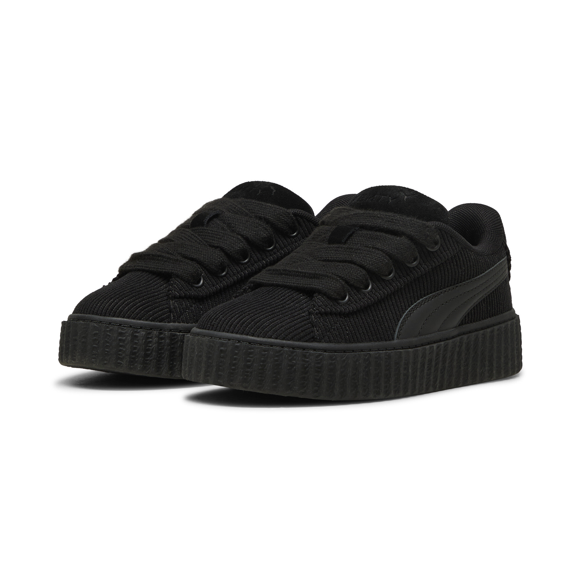 FENTY X PUMA Creeper Phatty In Session Sneakers Kids In Black/Gold, Size EU 29