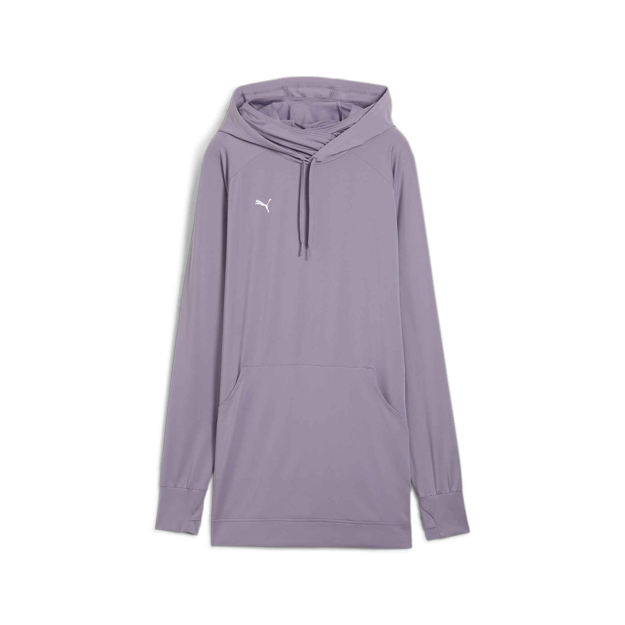 Women's PUMA Modest Activewear Training Hoodie Women In Purple, Size XS, Polyester