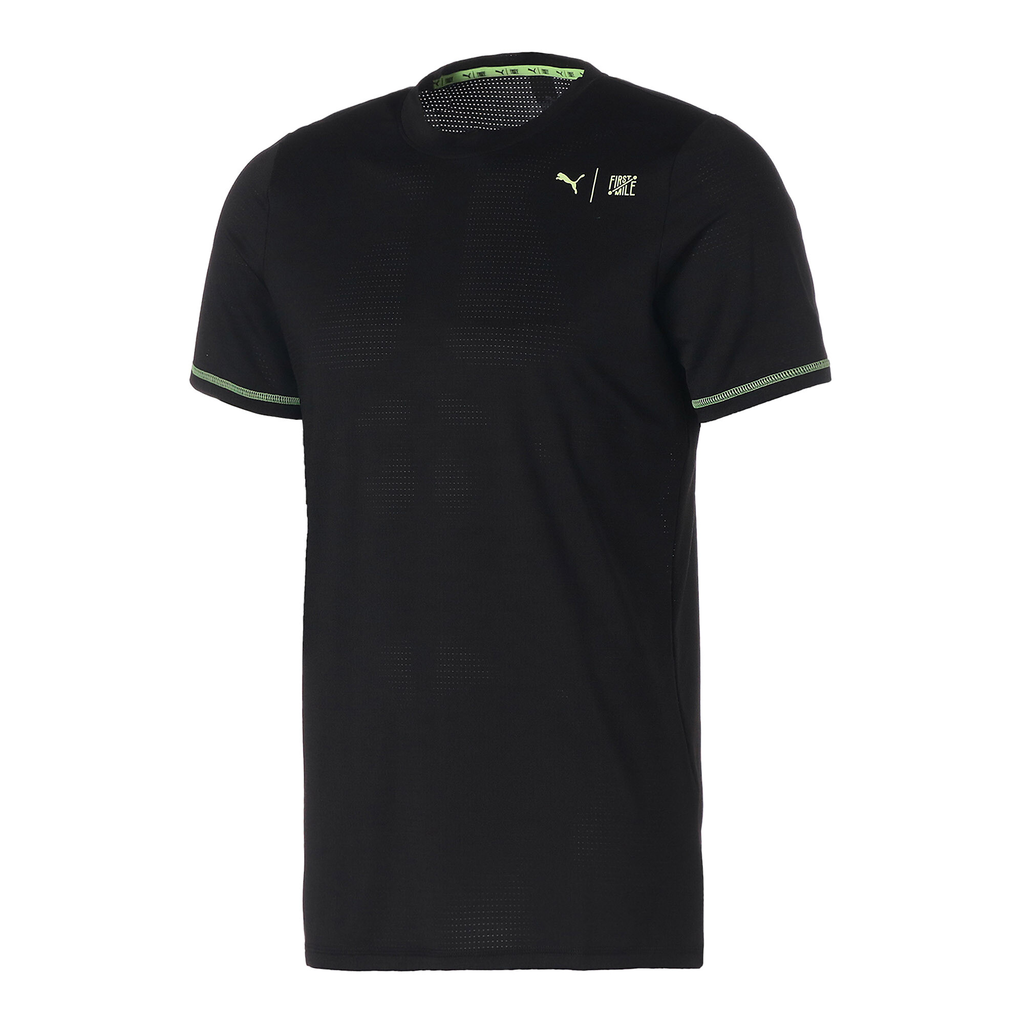 PUMA Men s x FIRST MILE Graphic Running T Shirt Men in Black price
