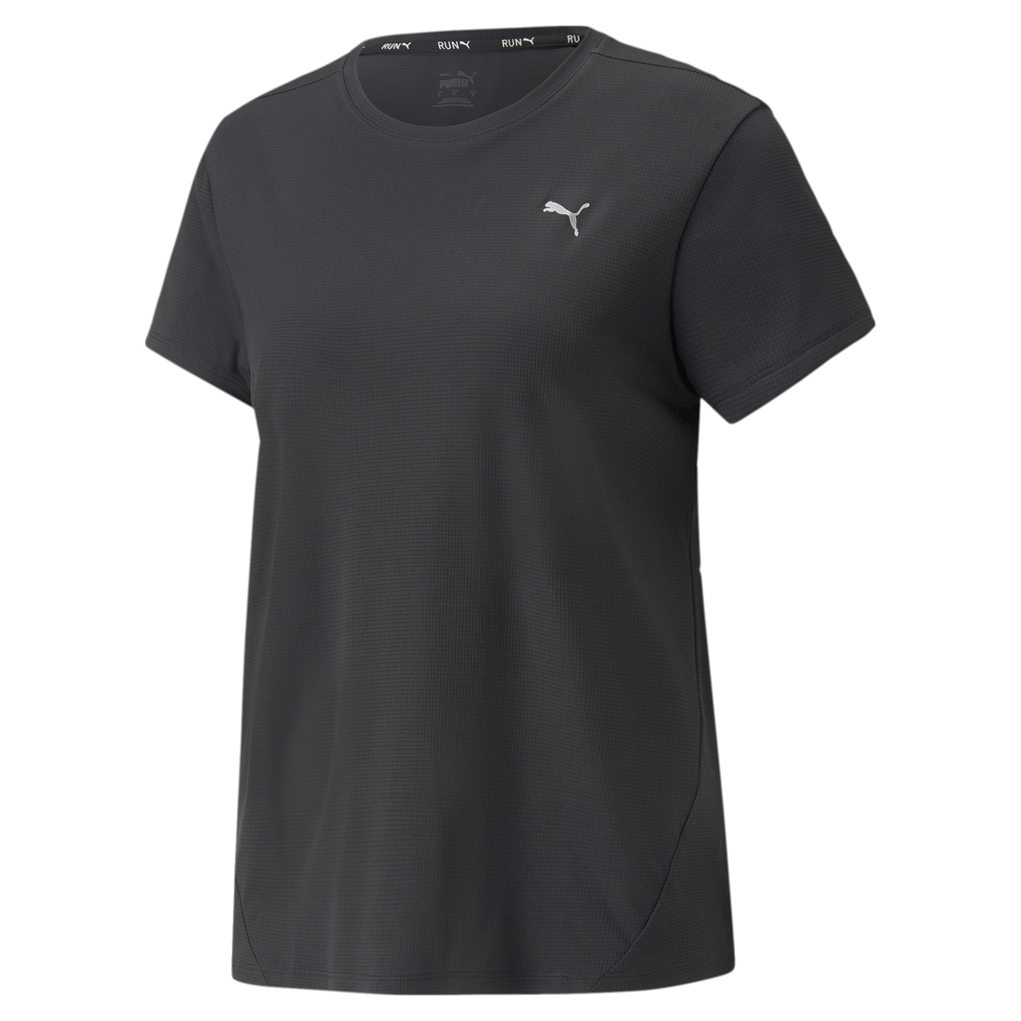 Women's PUMA Favourite Short Sleeve Running T-Shirt Women In Black, Size XS