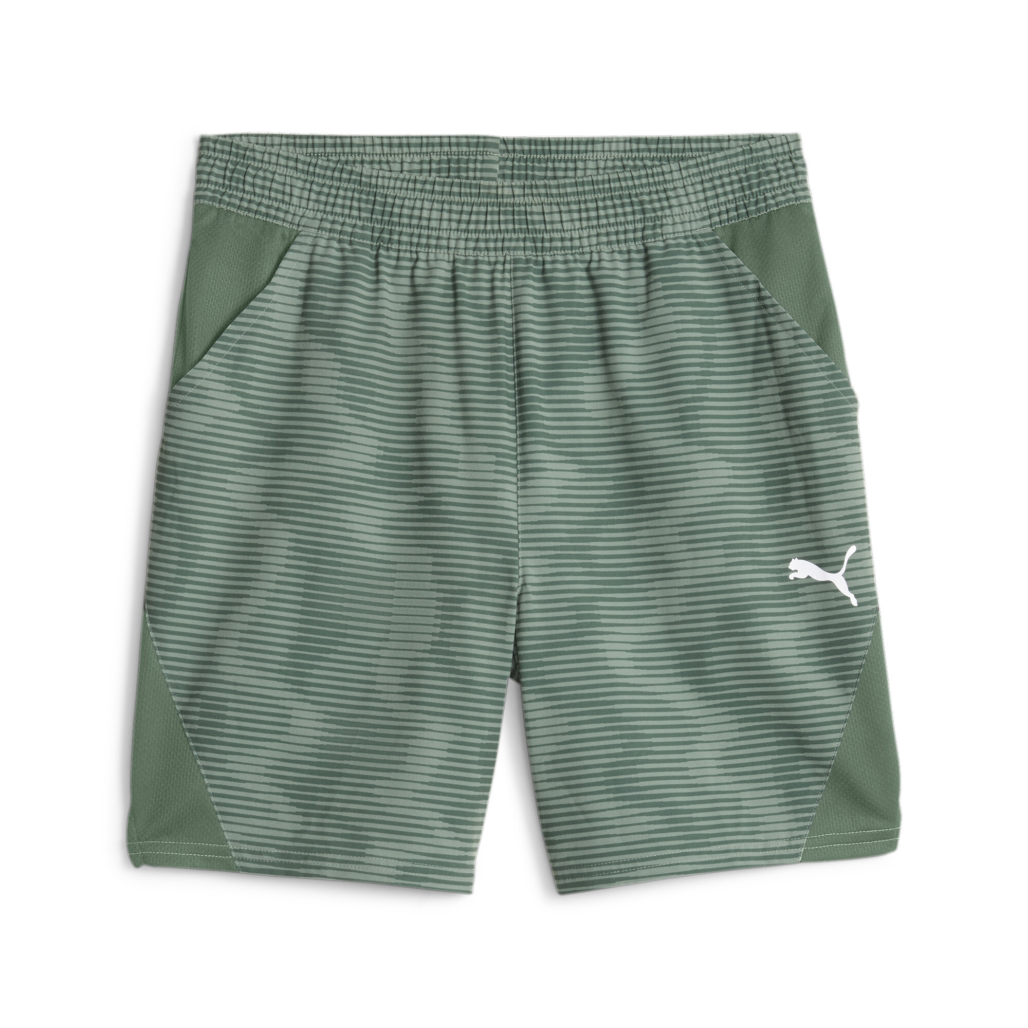 Men's PUMA M Concept Hyperwave 7 Training Shorts In Green, Size Medium