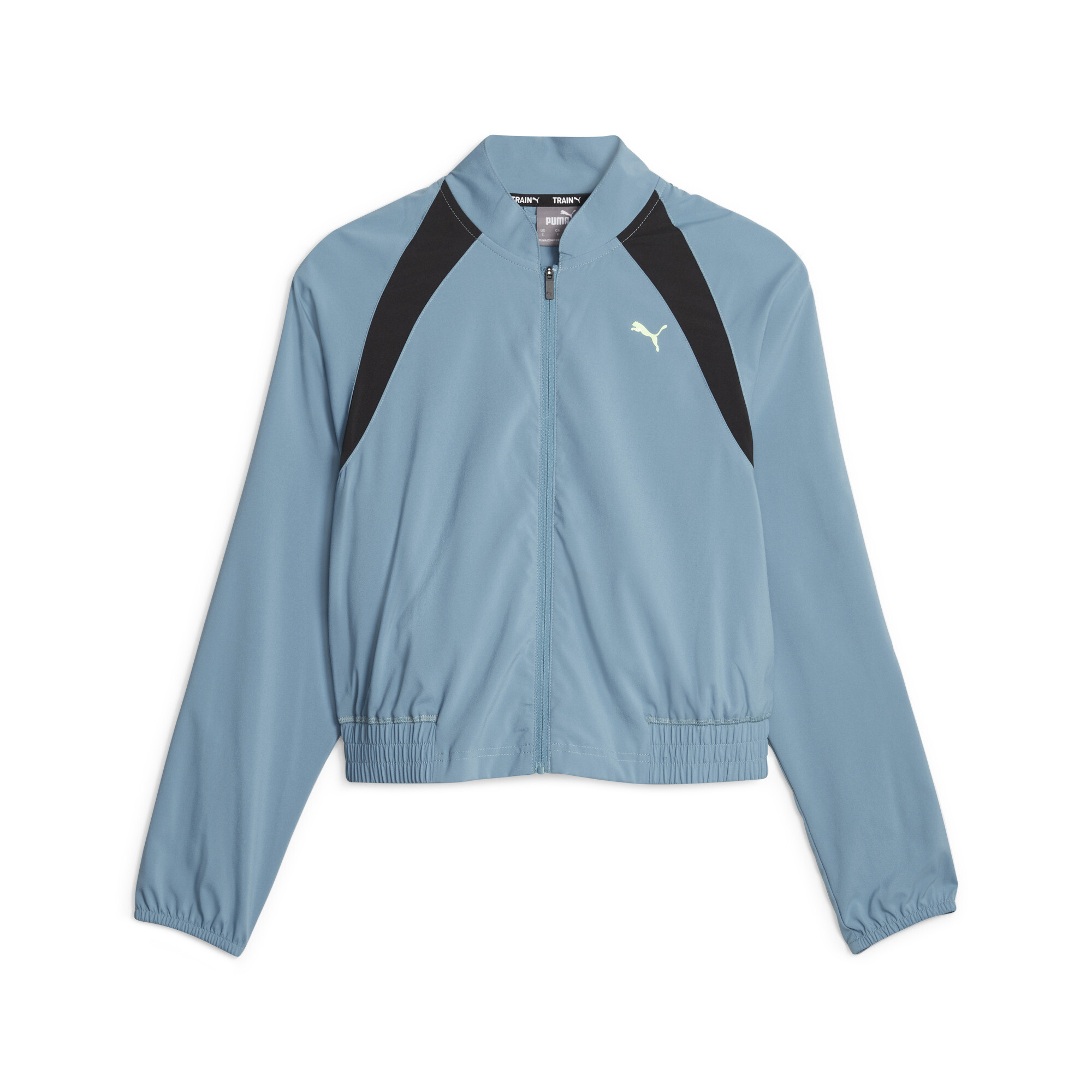 Women's PUMA Fit Training Jacket In Blue, Size Large