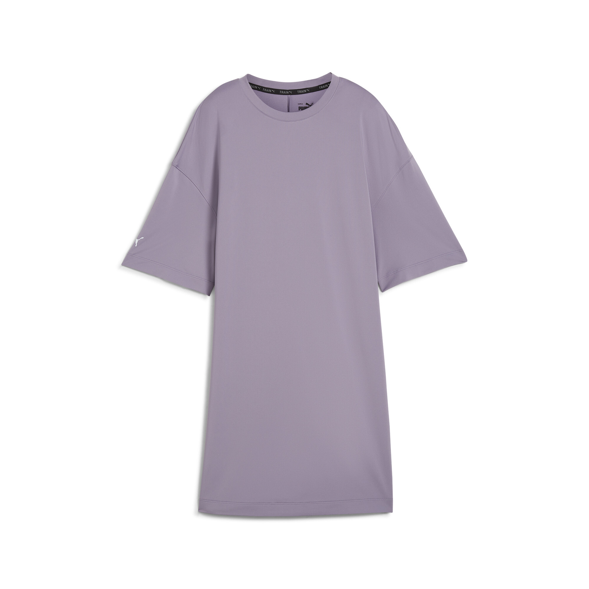 Women's PUMA Modest Oversized Training T-Shirt In Purple, Size Large, Polyester