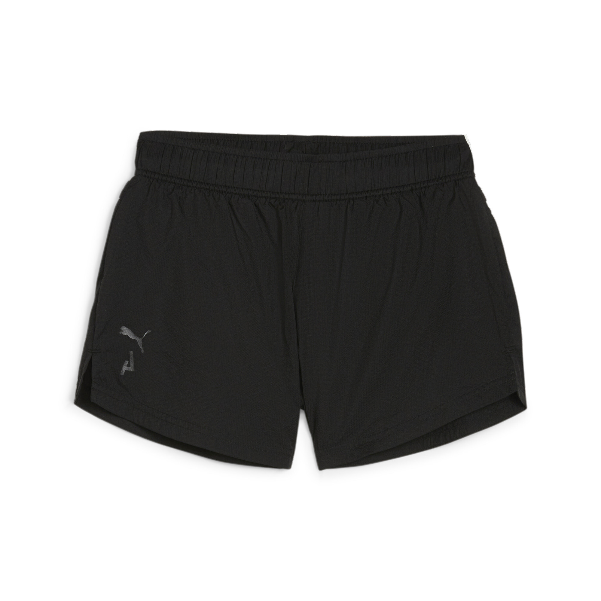 Women's PUMA SEASONS 3 Woven Shorts In Black, Size XS