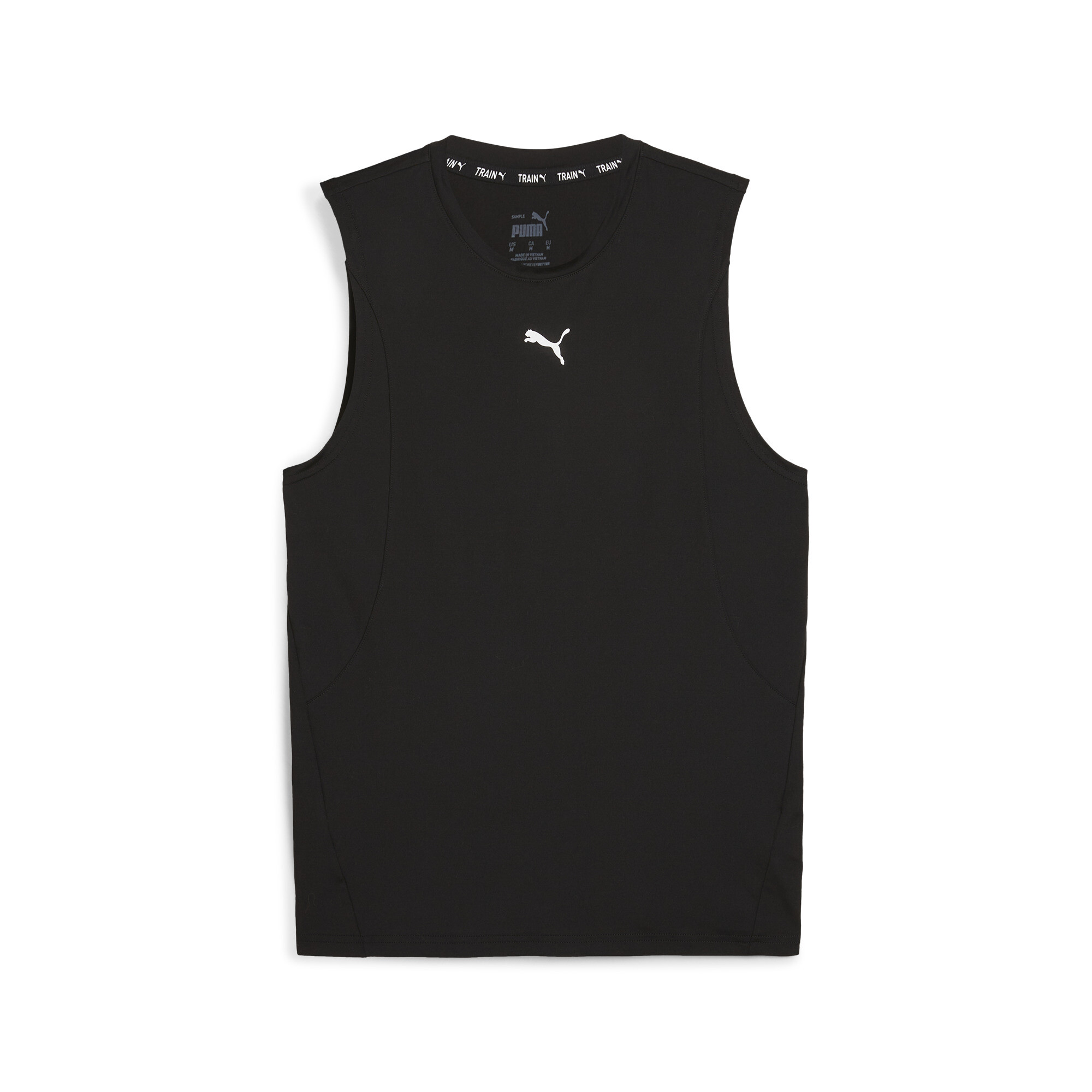 Men's PUMA CLOUDSPUN Tank Men In Black, Size Medium