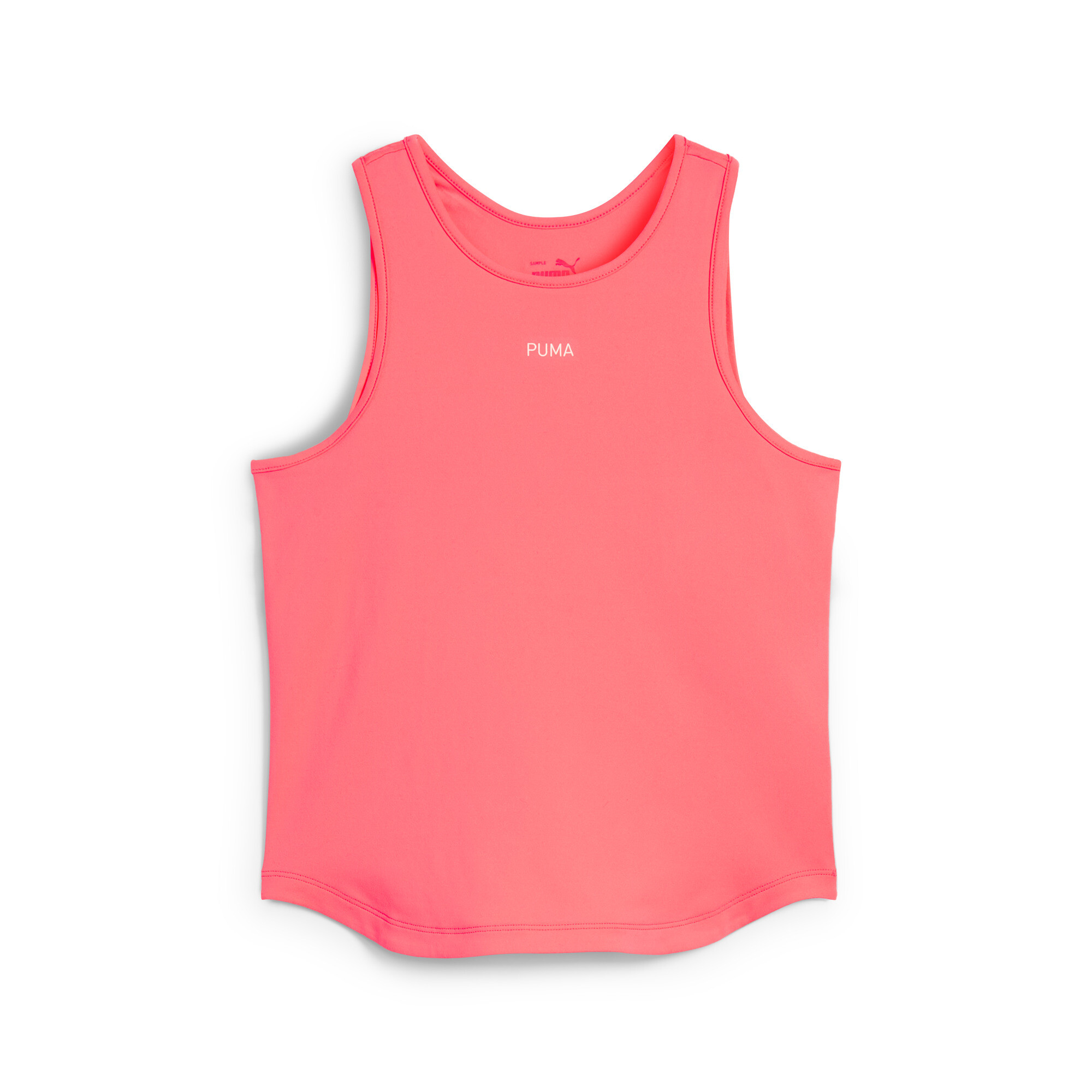 Women's PUMA CLOUDSPUN Mix Tank Women In Pink, Size Large, Polyester