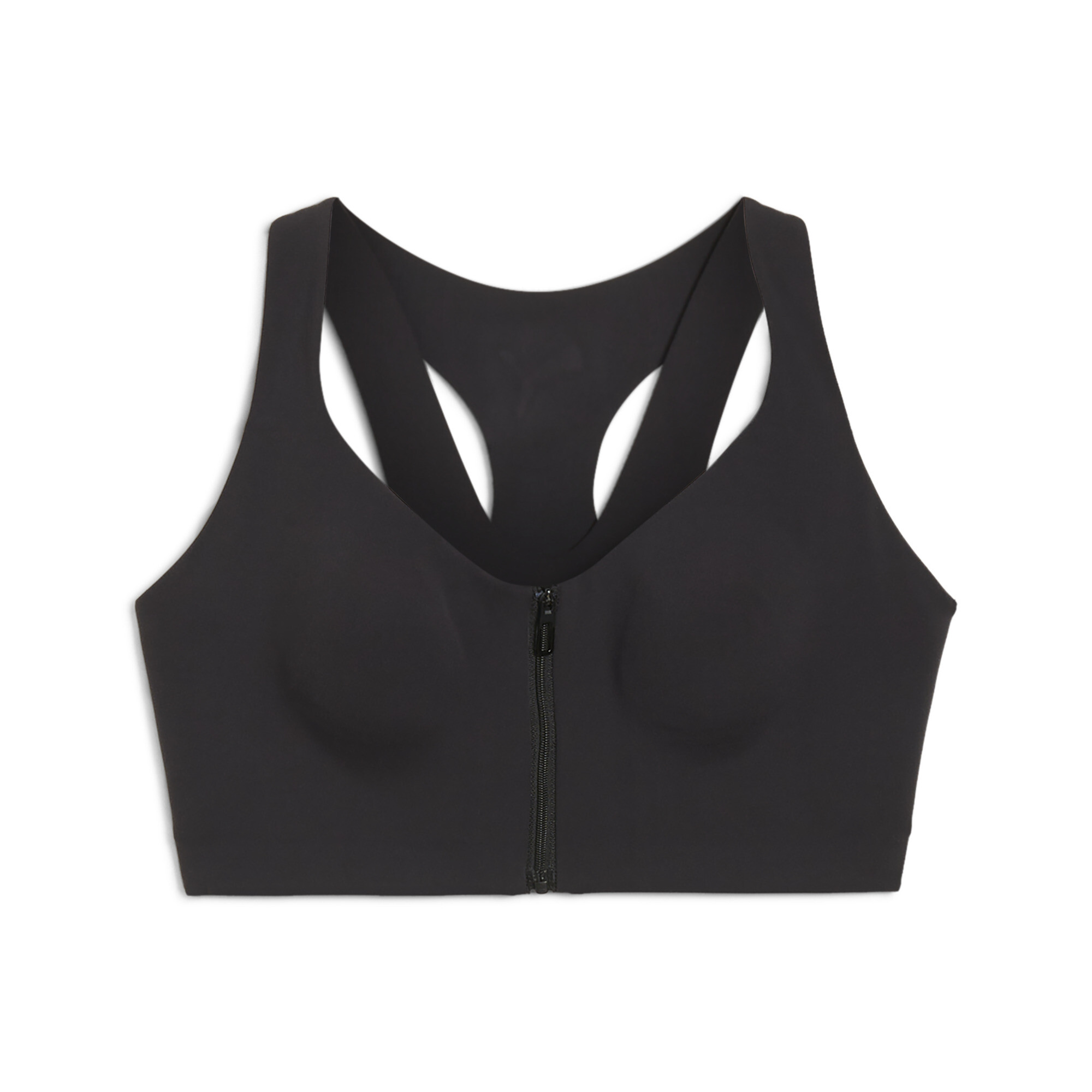 Women's PUMA PWR SHAPELUXE Training Bra In Black, Size XL, Polyester