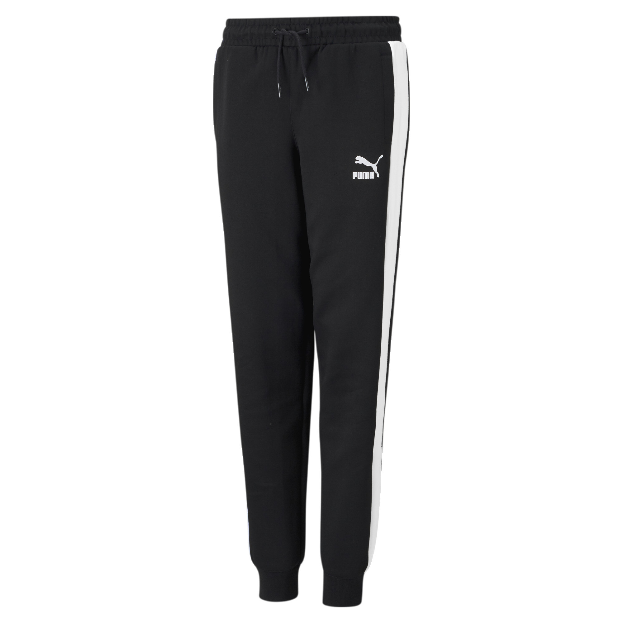 PUMA Iconic T7 Track Pants In 10 - Black, Size 5-6 Youth