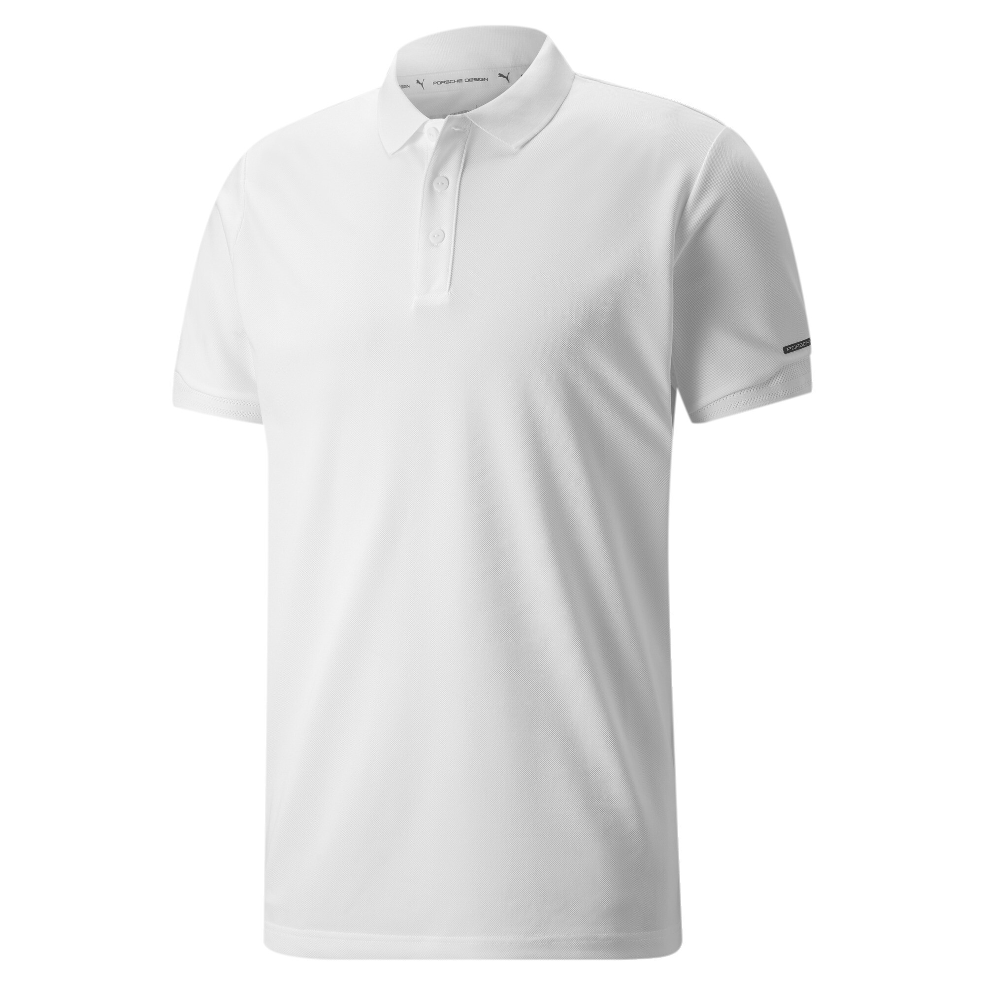 Men's PUMA Porsche Design Polo Shirt In 20 - White, Size Small
