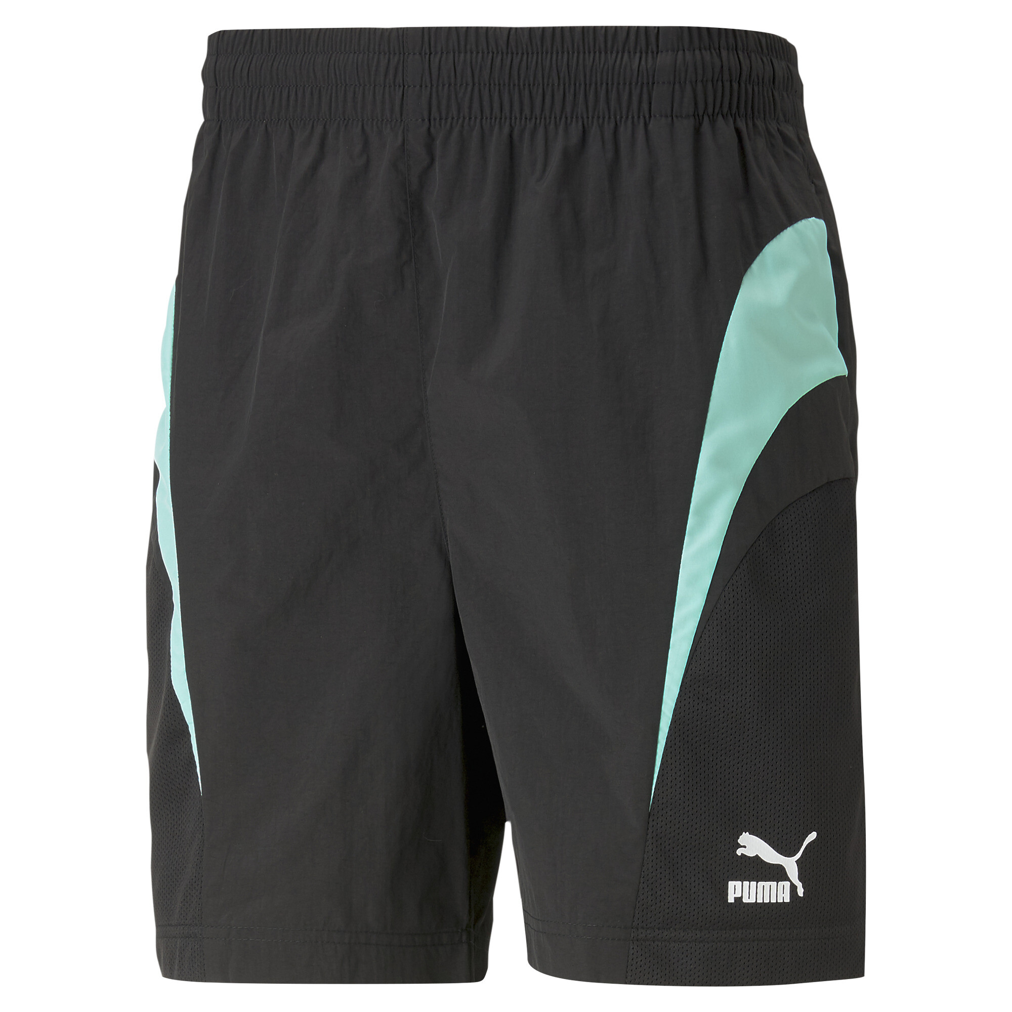 Men's PUMA SWxP Shorts Men In Black, Size XS, Polyester