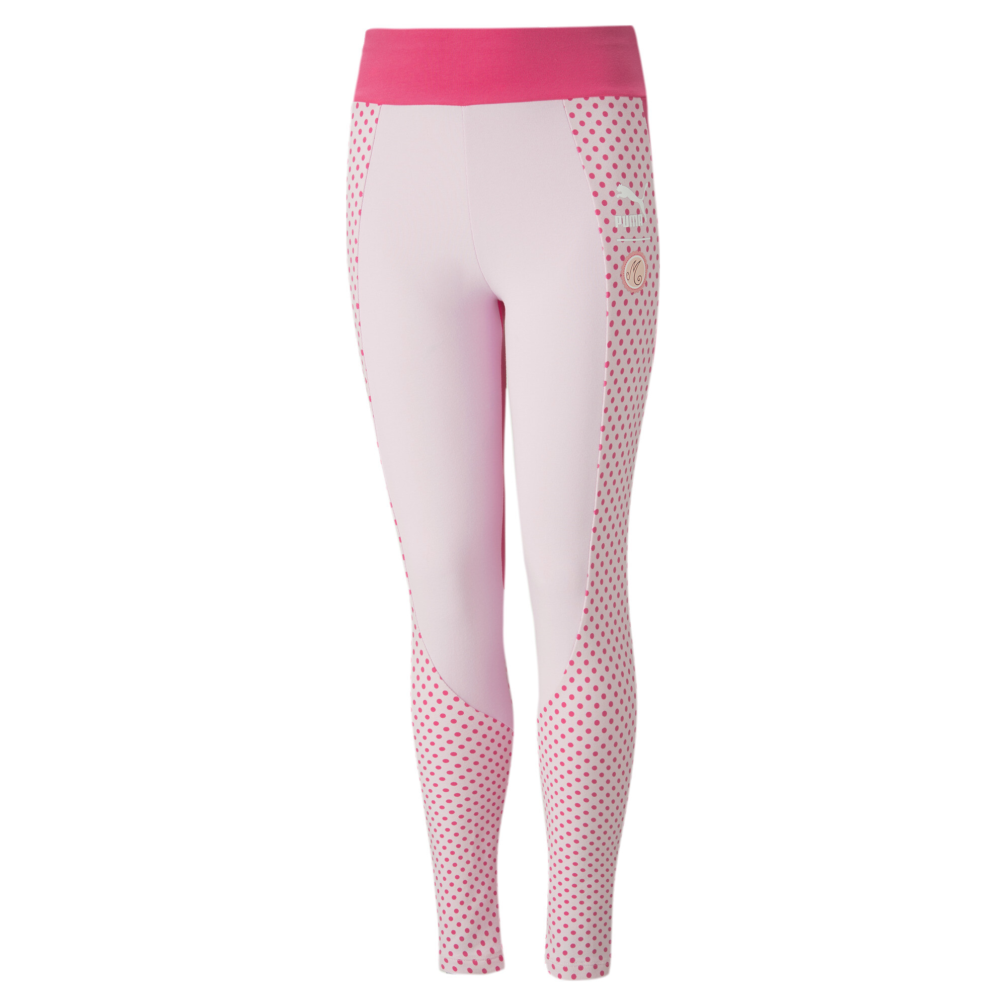 PUMA X MIRACULOUS Leggings In Pink, Size 7-8 Youth