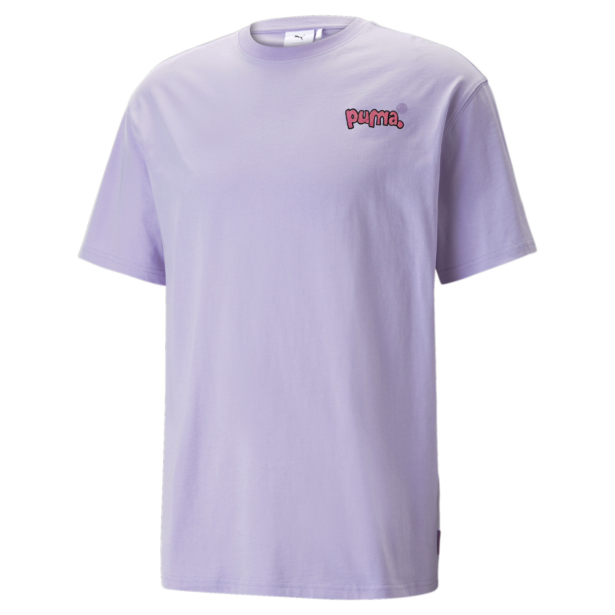 Men's PUMA X 8ENJAMIN Graphic T-Shirt Men In Purple, Size XL