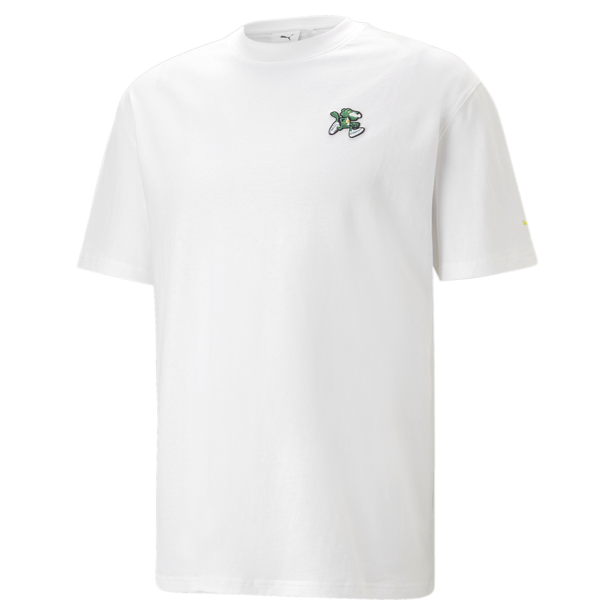 Men's PUMA The Mascot T-Shirt Men In White, Size Medium, Cotton