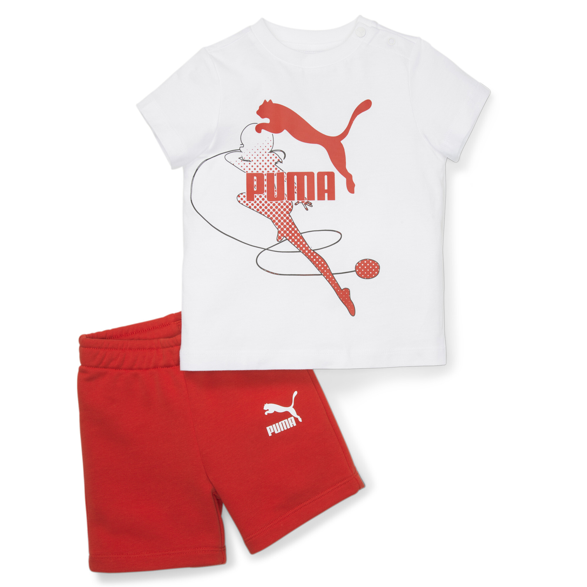 PUMA X MIRACULOUS Set Kids In White, Size 4-6 Months
