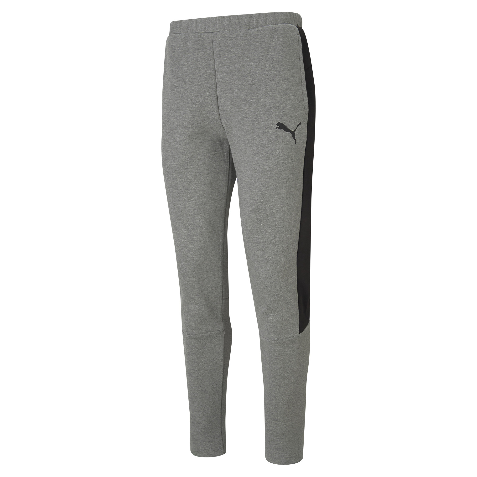 Men's PUMA Evostripe Sweatpants In Heather, Size XS