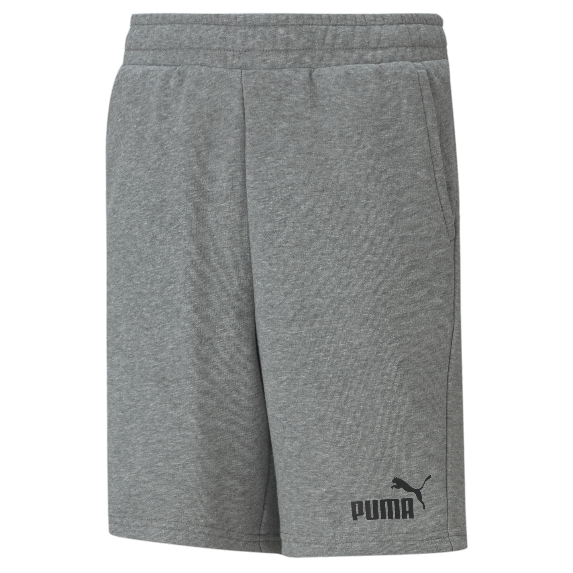 PUMA Essentials Sweat Shorts In Heather, Size 3-4 Youth