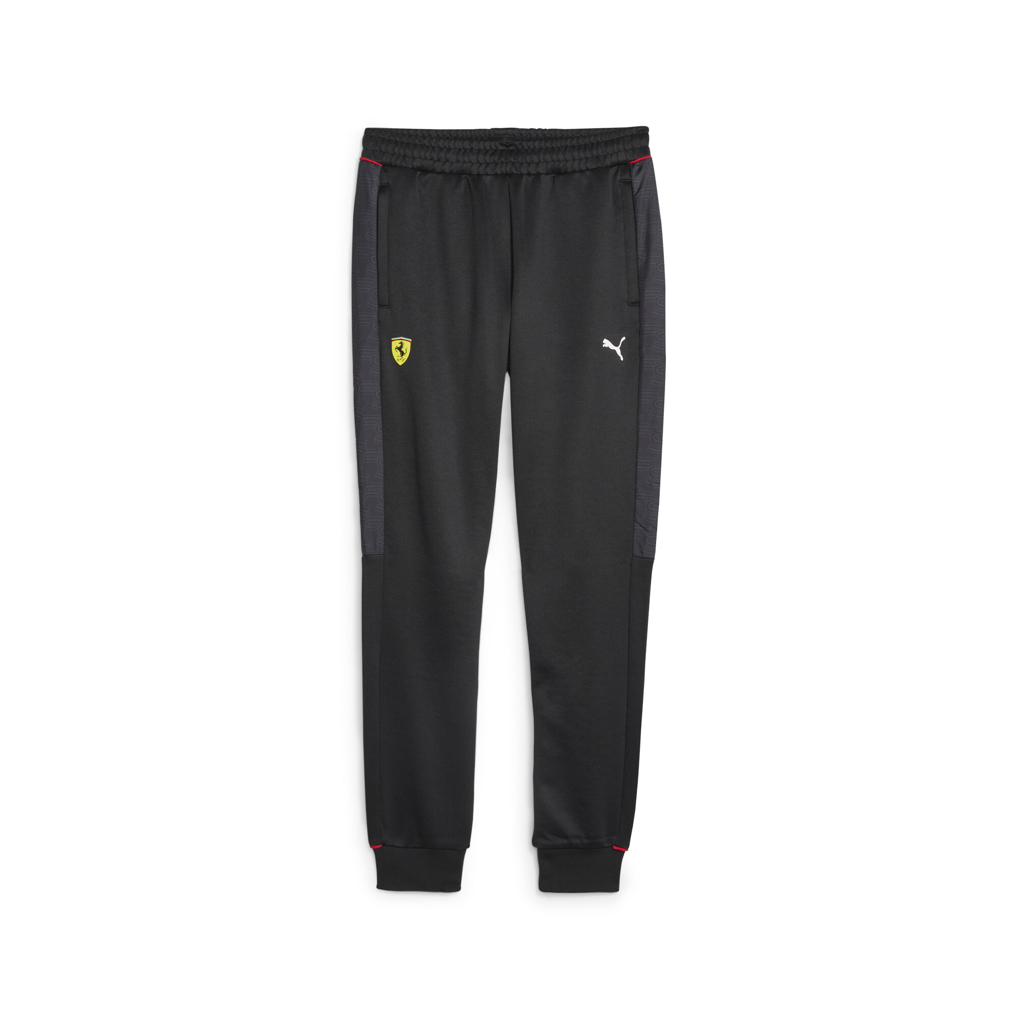 Men's PUMA Scuderia Ferrari Race MT7 Track Pants In Black, Size Large