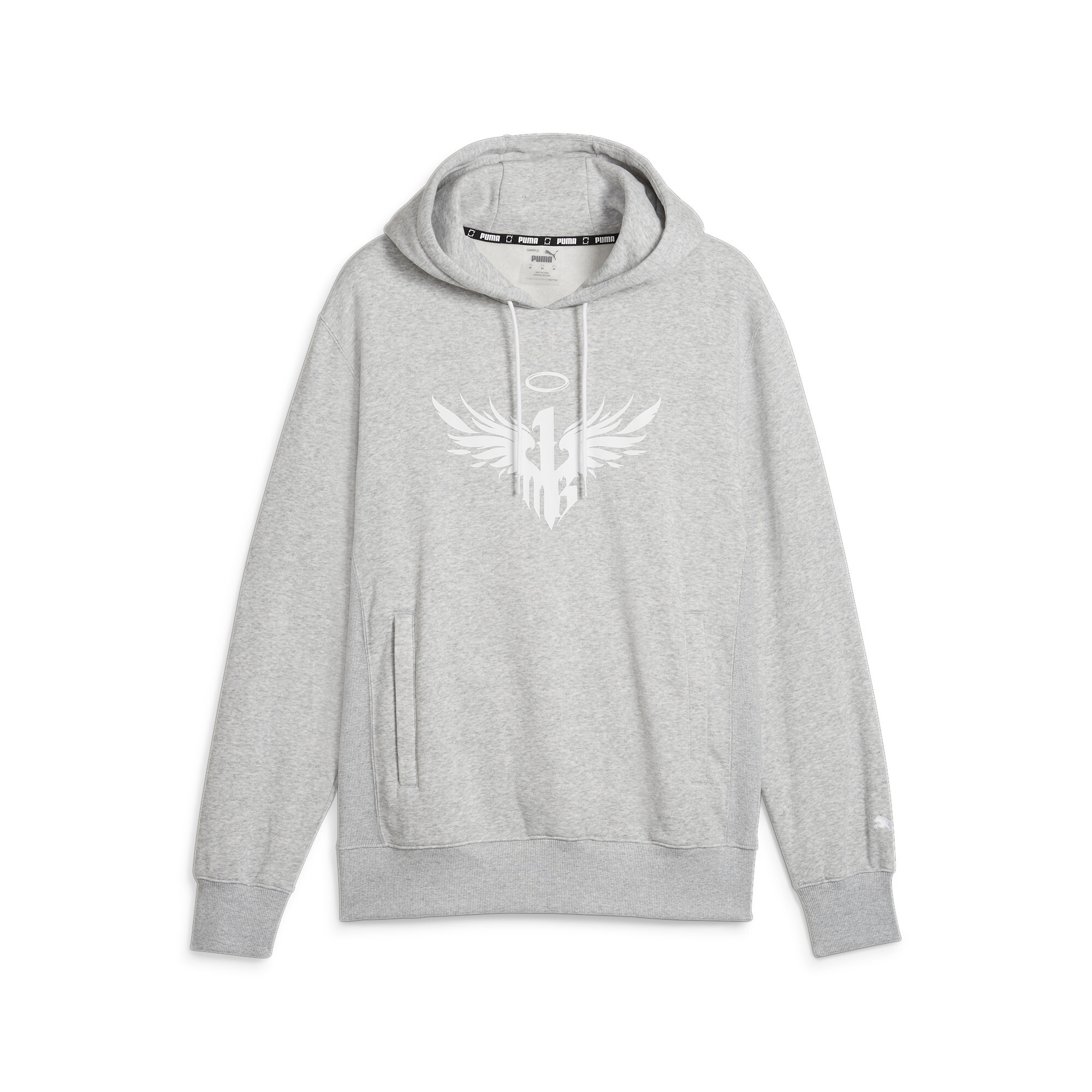 Men's PUMA X MELO Hoodie In Heather, Size Large