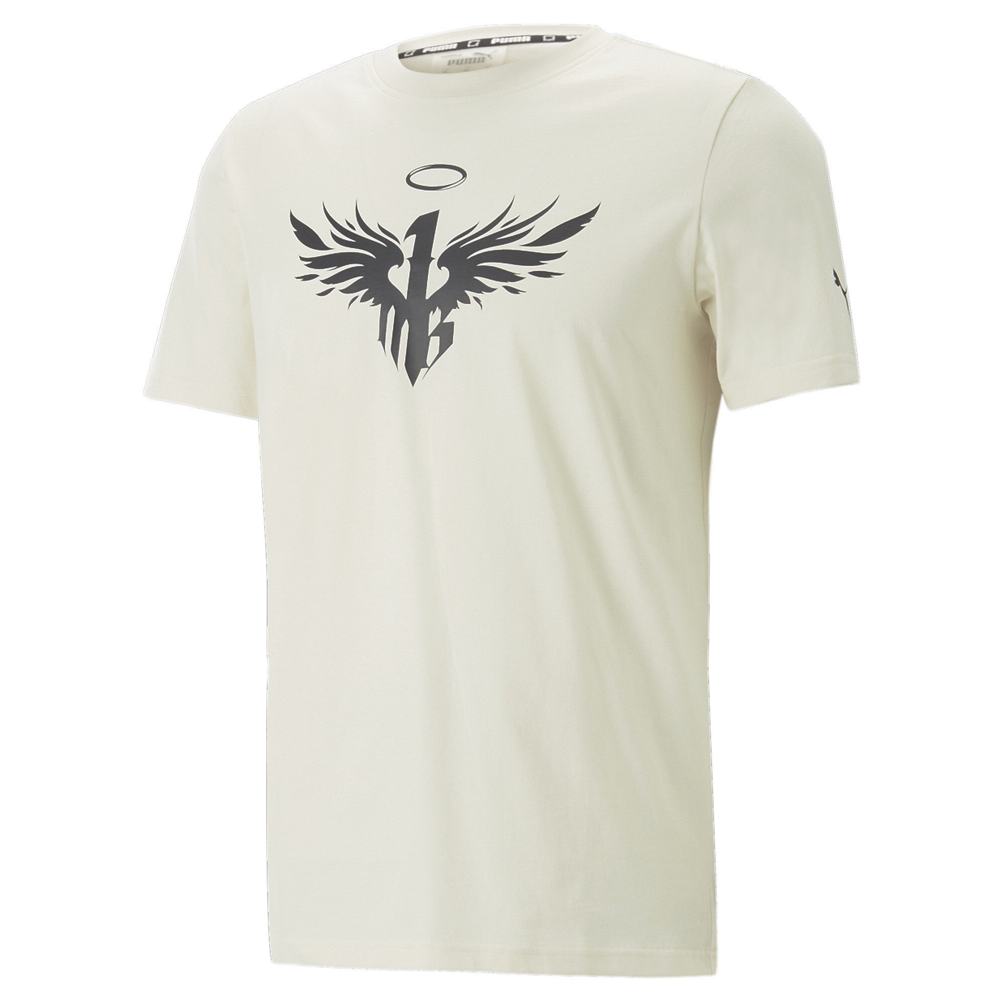 Men's PUMA X MELO T-Shirt In White, Size XS