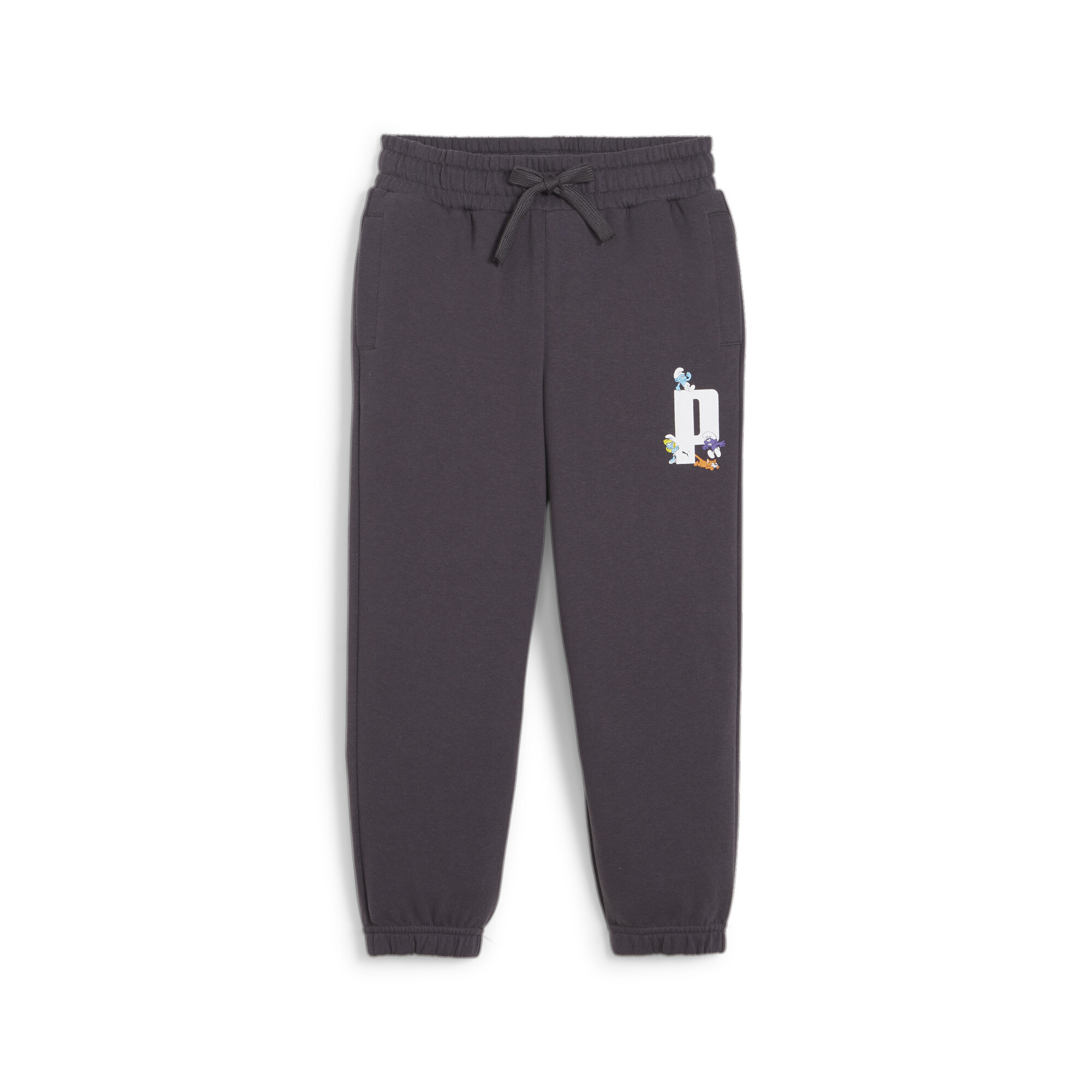 PUMA X THE SMURFS Sweatpants In Gray, Size 7-8 Youth