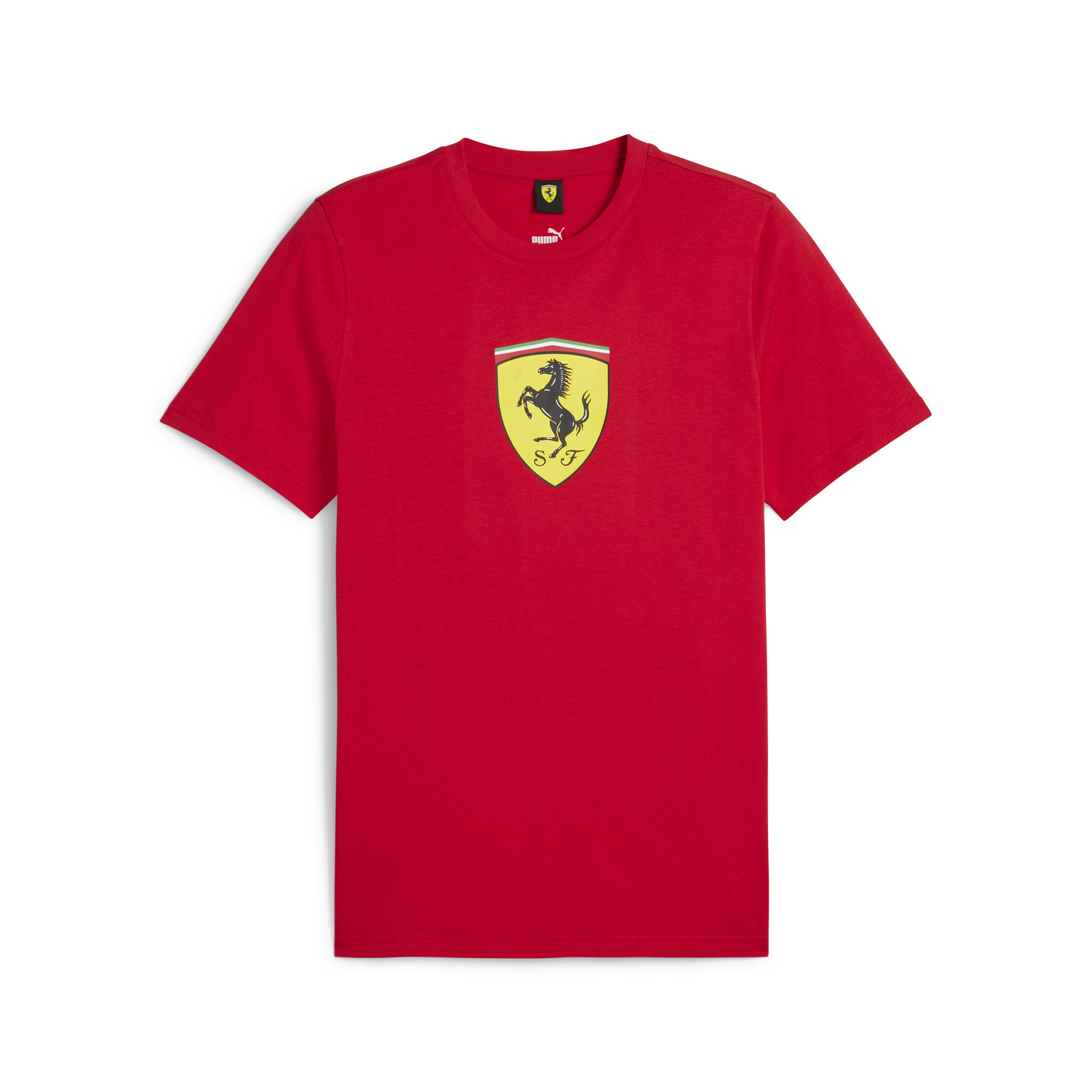 Men's PUMA Scuderia Ferrari Race T-Shirt In Red, Size Small