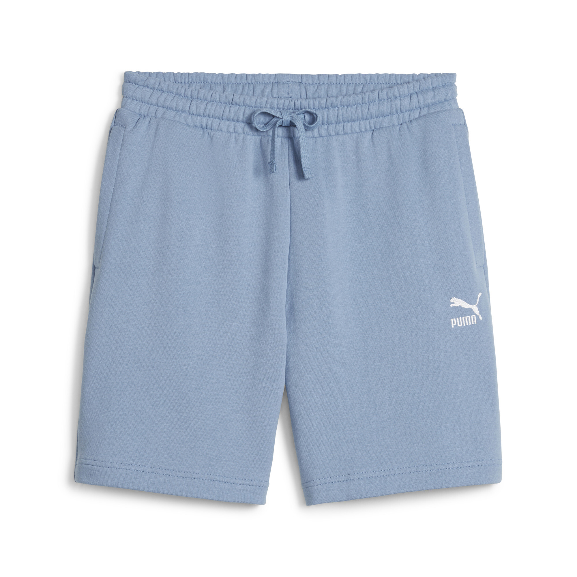 Men's PUMA BETTER CLASSICS Shorts In Blue, Size Large, Cotton