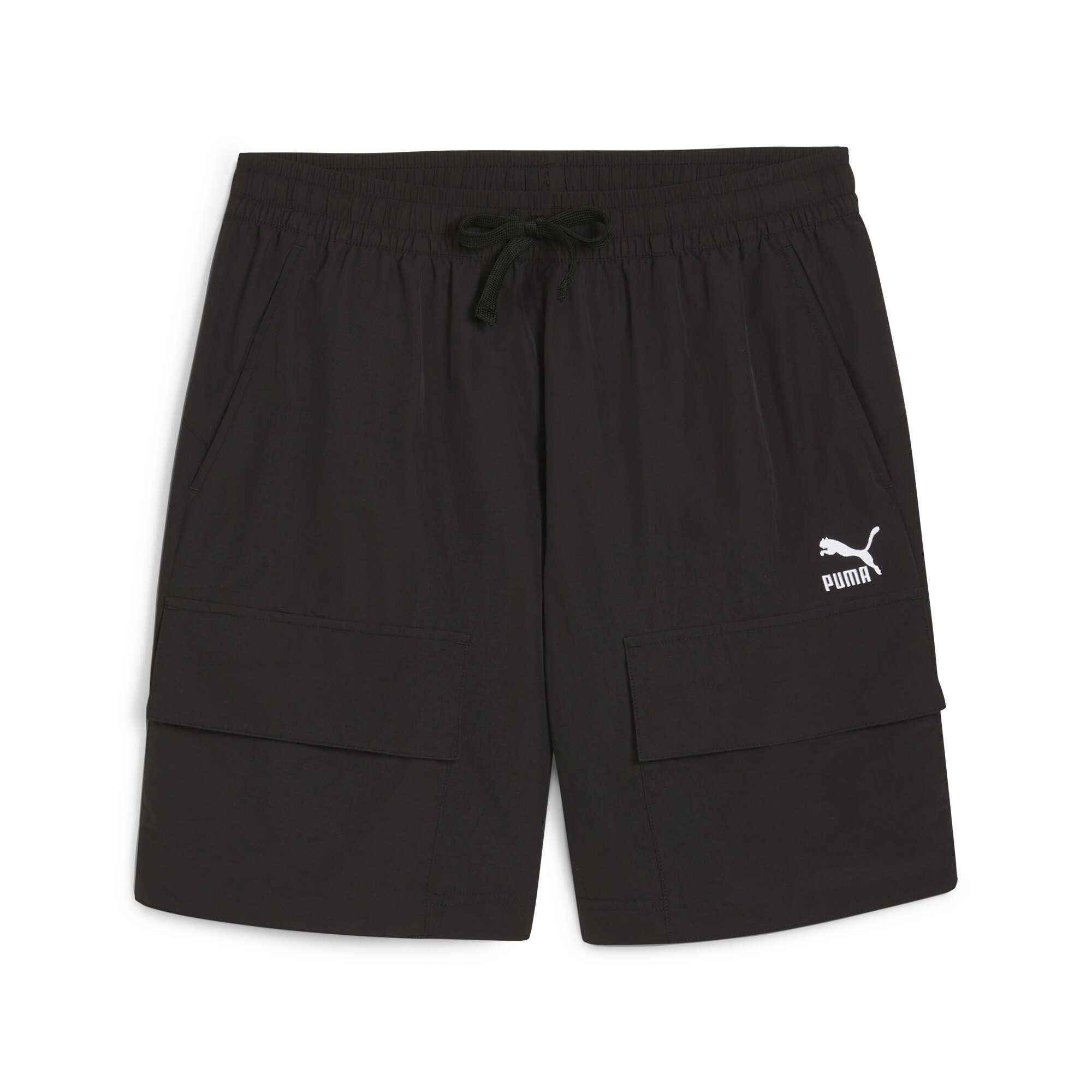 Men's PUMA CLASSICS Cargo Shorts In Black, Size XS