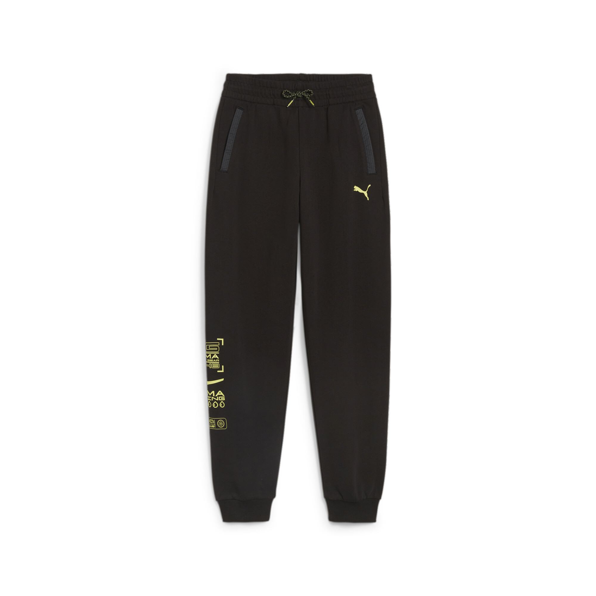 PUMA CLASSICS XCNTRY BKR Pants In Black, Size 13-14 Youth