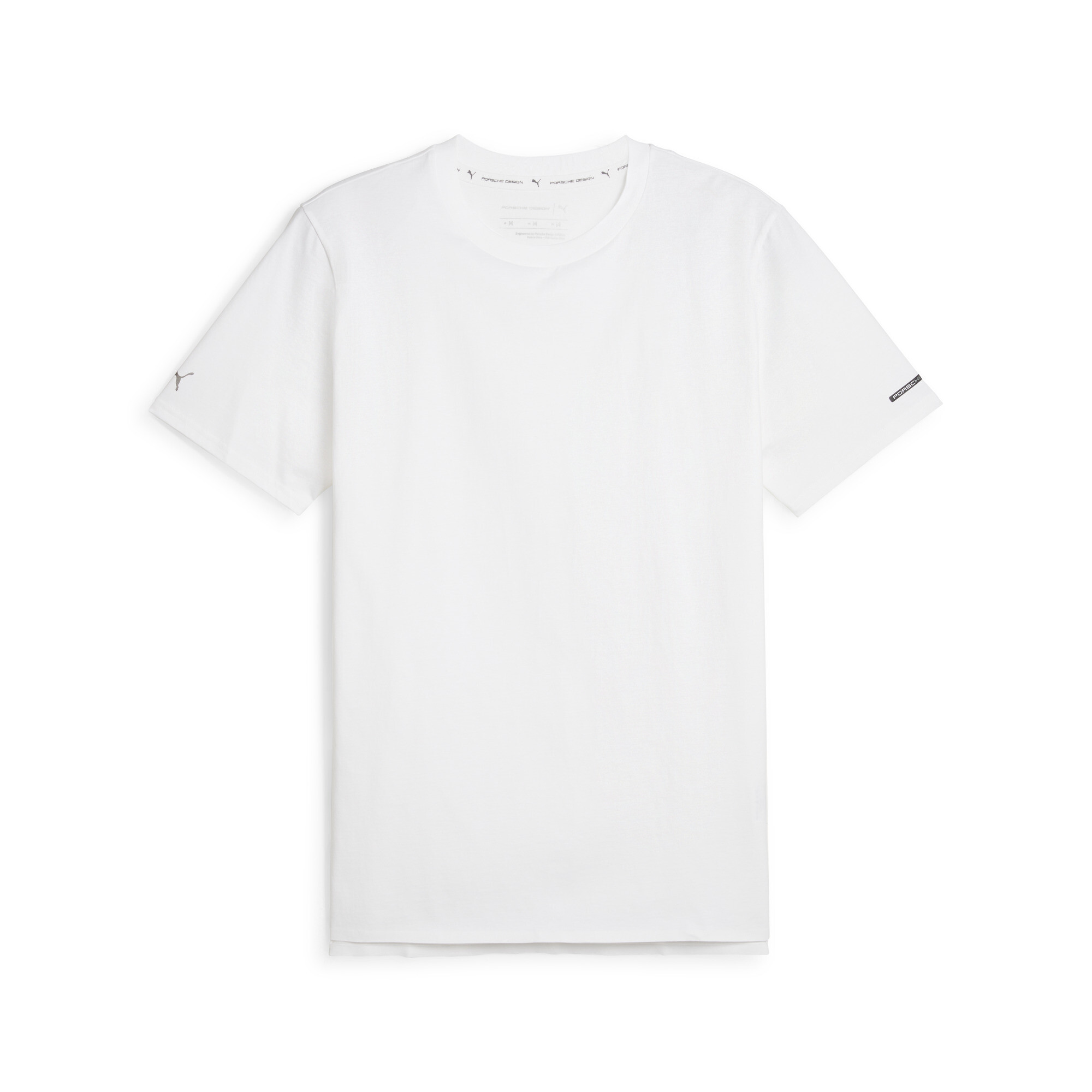 Men's PUMA Porsche Design T-Shirt In White, Size 2XL, Cotton