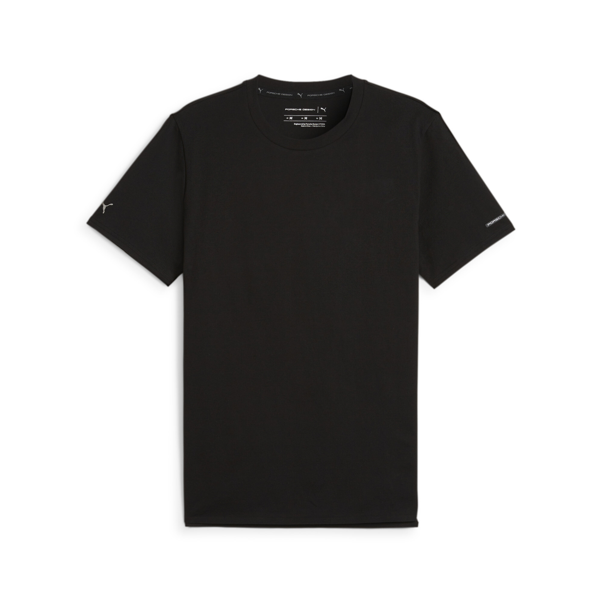 Men's PUMA Porsche Design T-Shirt In Black, Size Medium, Cotton