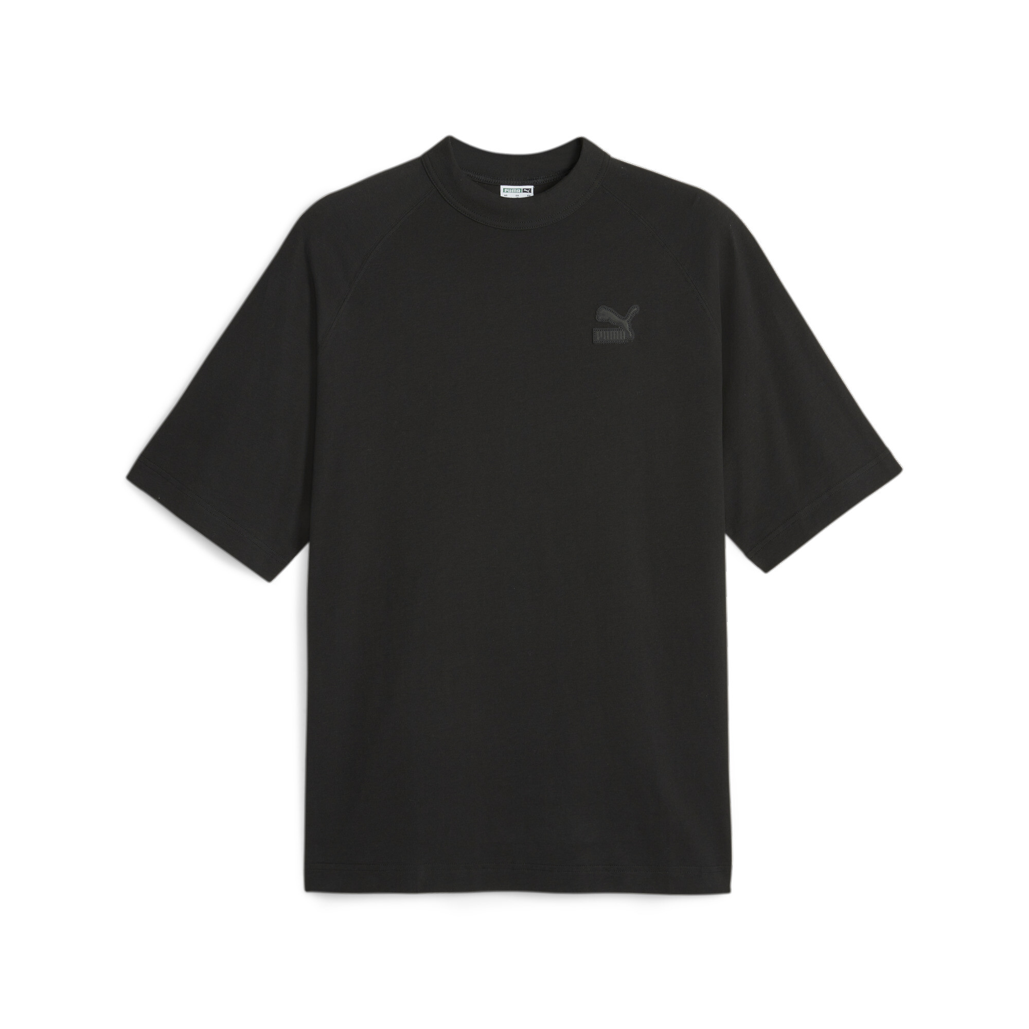 Men's PUMA CLASSICS T-Shirt In Black, Size XL