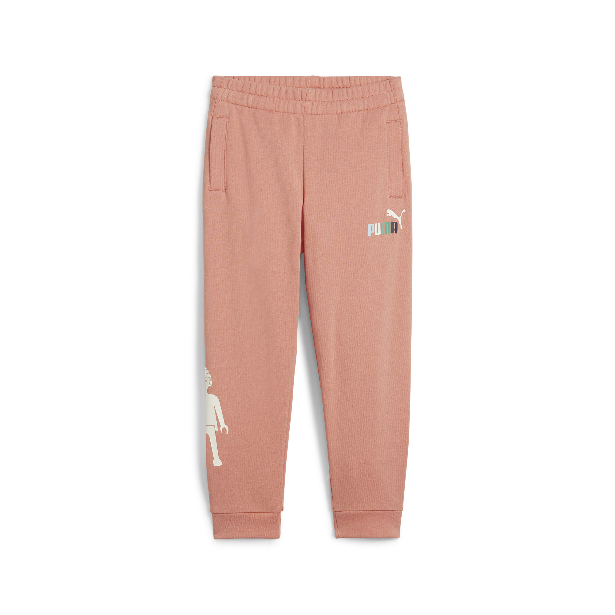 PUMA X PLAYMOBIL® Sweatpants Kids In Pink, Size 3-4 Youth, Cotton